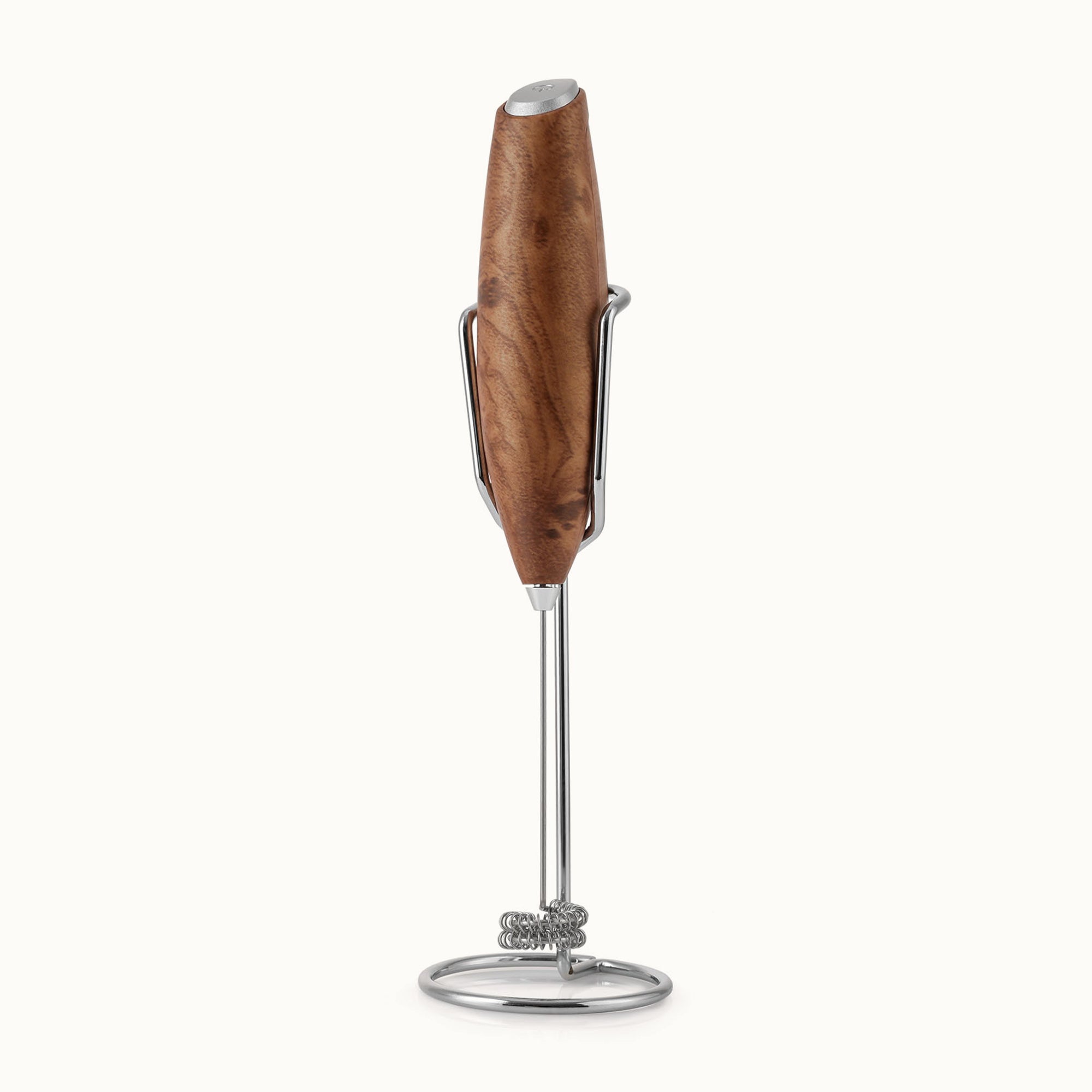 Zulay Kitchen Double Whisk Milk Frother - Walnut by Zulay Kitchen