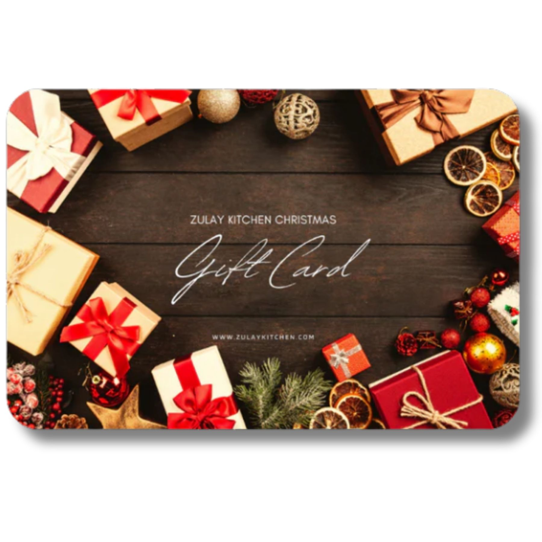 Christmas Gift Card by Zulay Kitchen