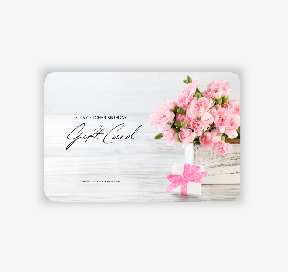 Birthday Gift Card by Zulay Kitchen