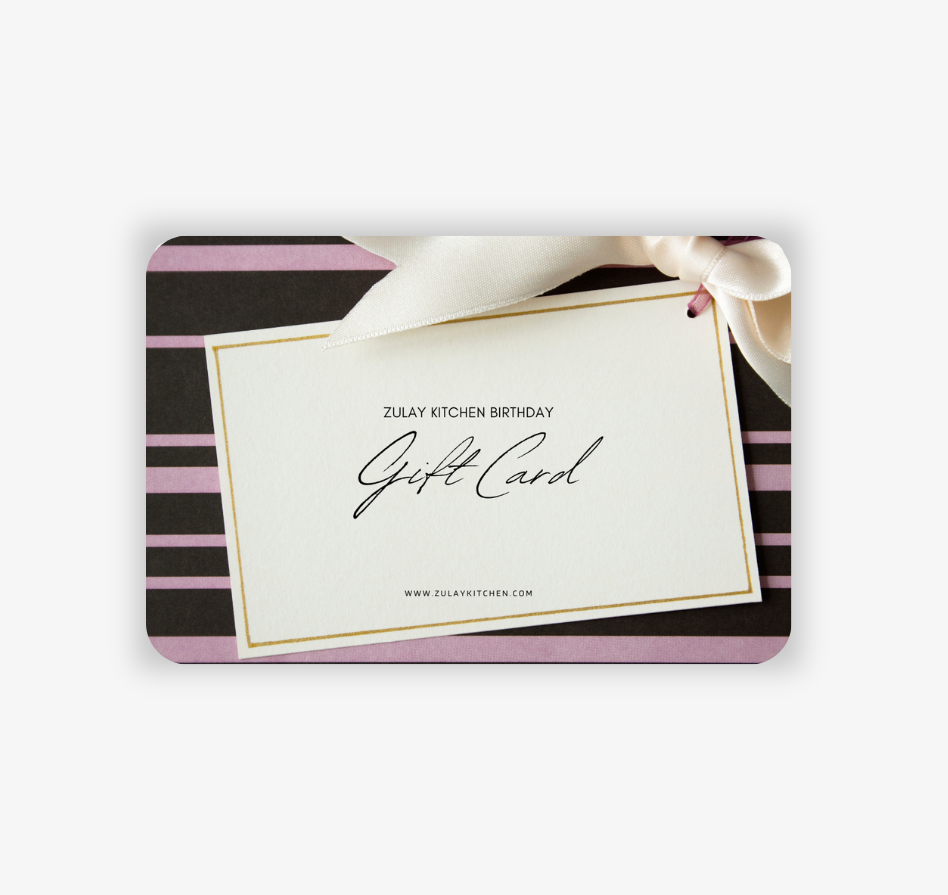 Zulay Kitchen Birthday Gift Card