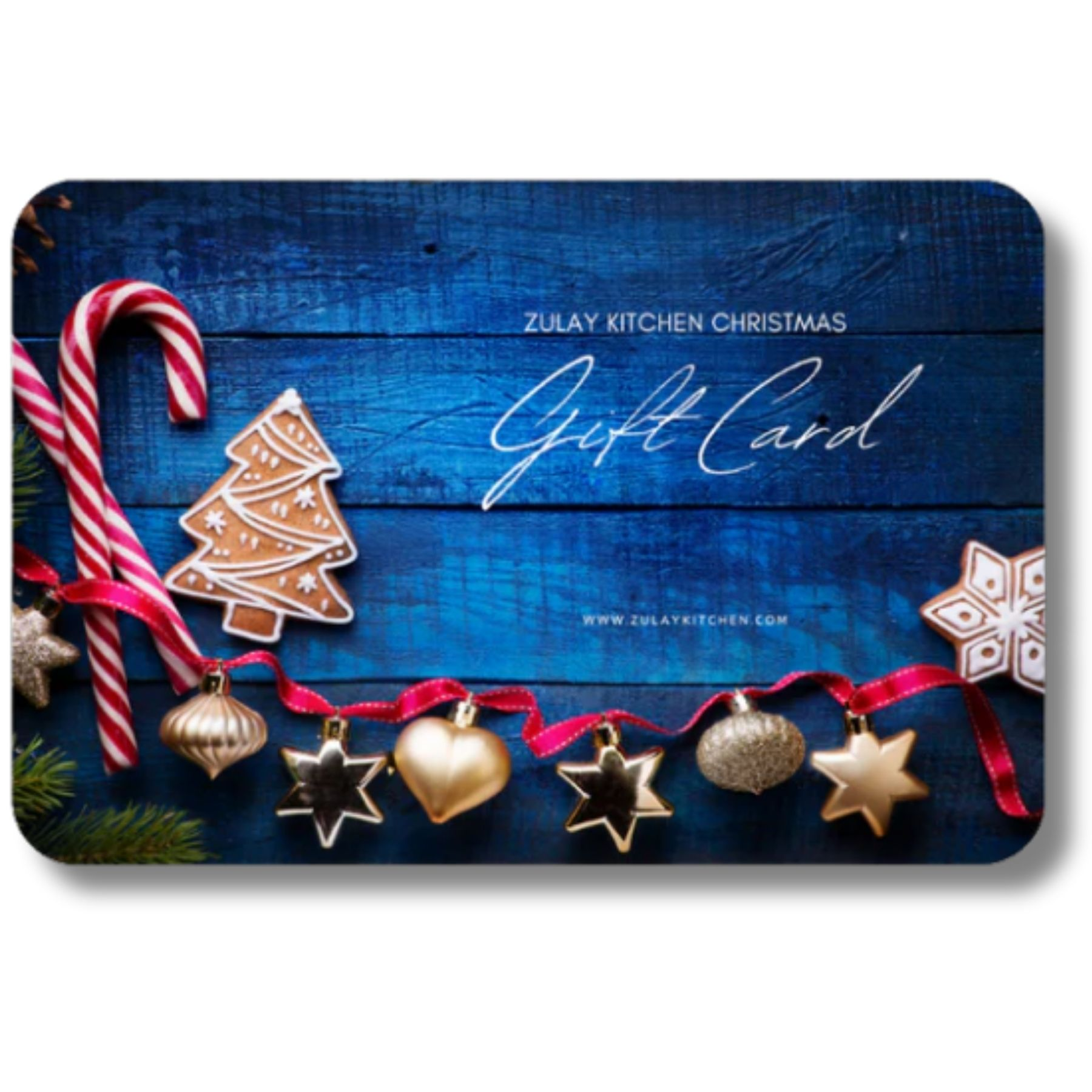 Christmas Gift Card - Blue by Zulay Kitchen