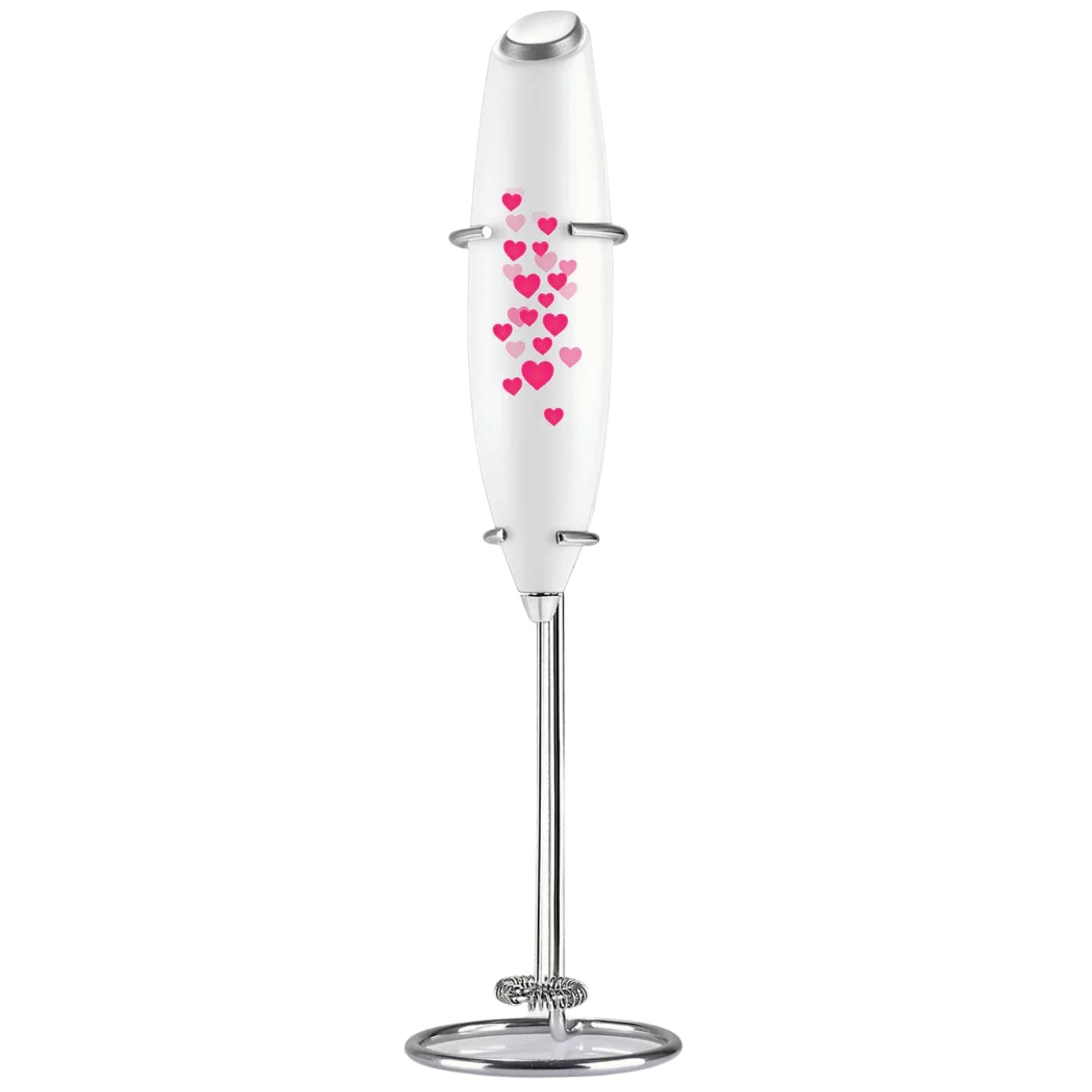 Milk Frother With Stand - Hearts by Zulay Kitchen