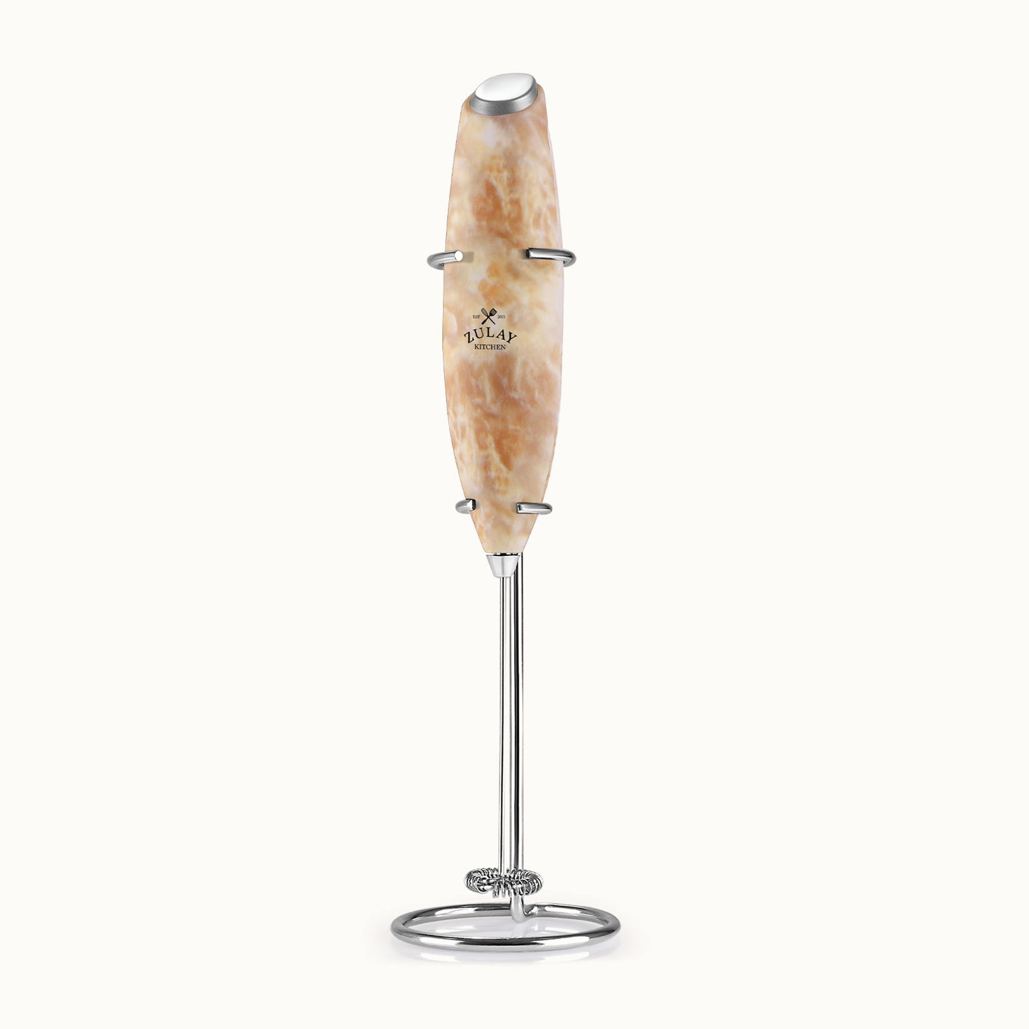Zulay Kitchen Milk Frother With Stand-Granite by Zulay Kitchen