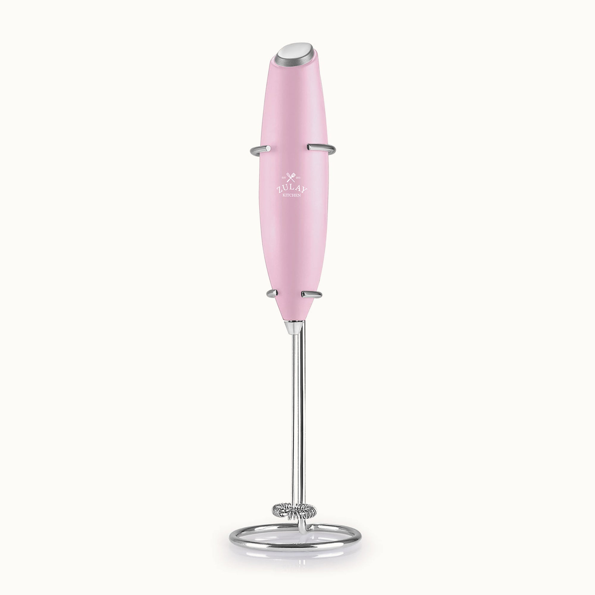Zulay Kitchen Milk Frother With Stand-Cotton Candy by Zulay Kitchen