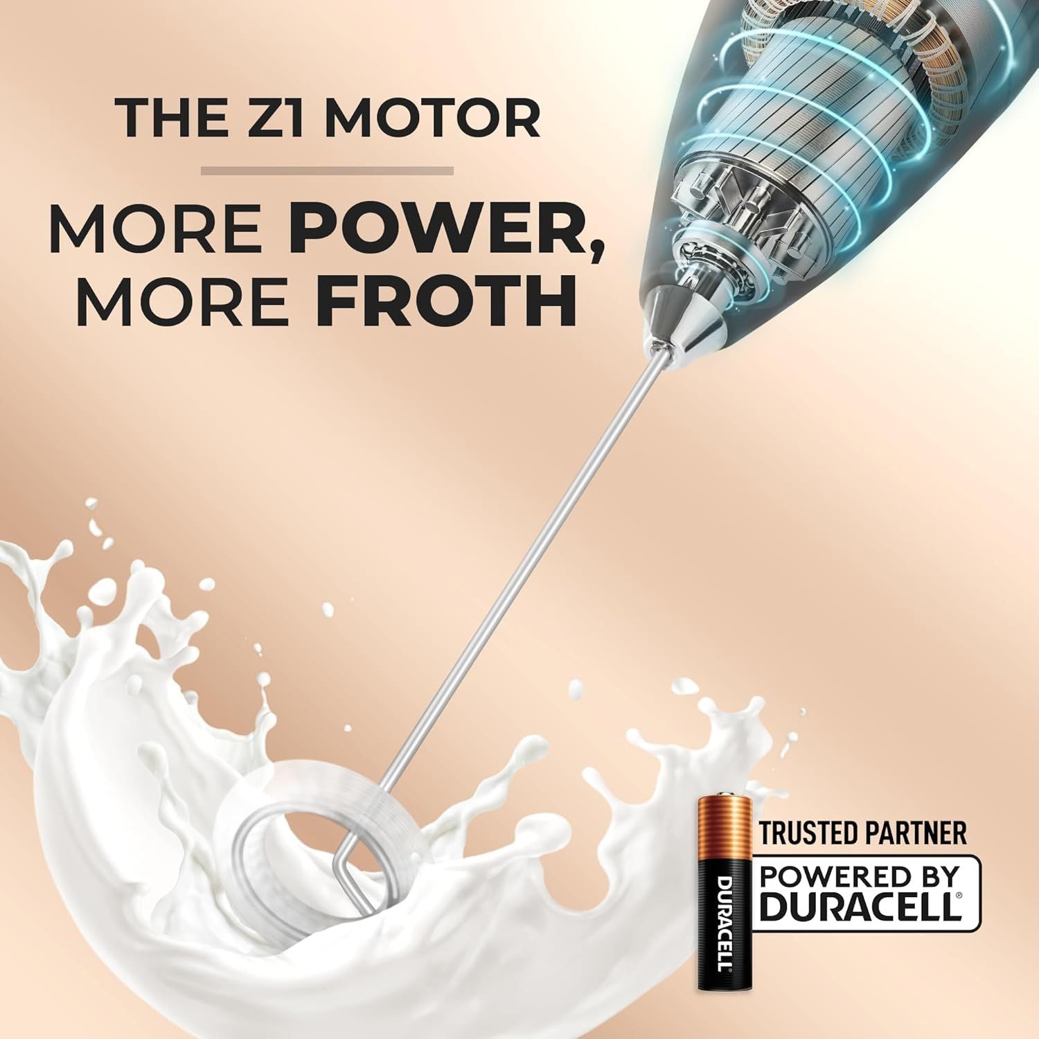 The Z1 Motor More Power More Froth by Zulay Kitchen