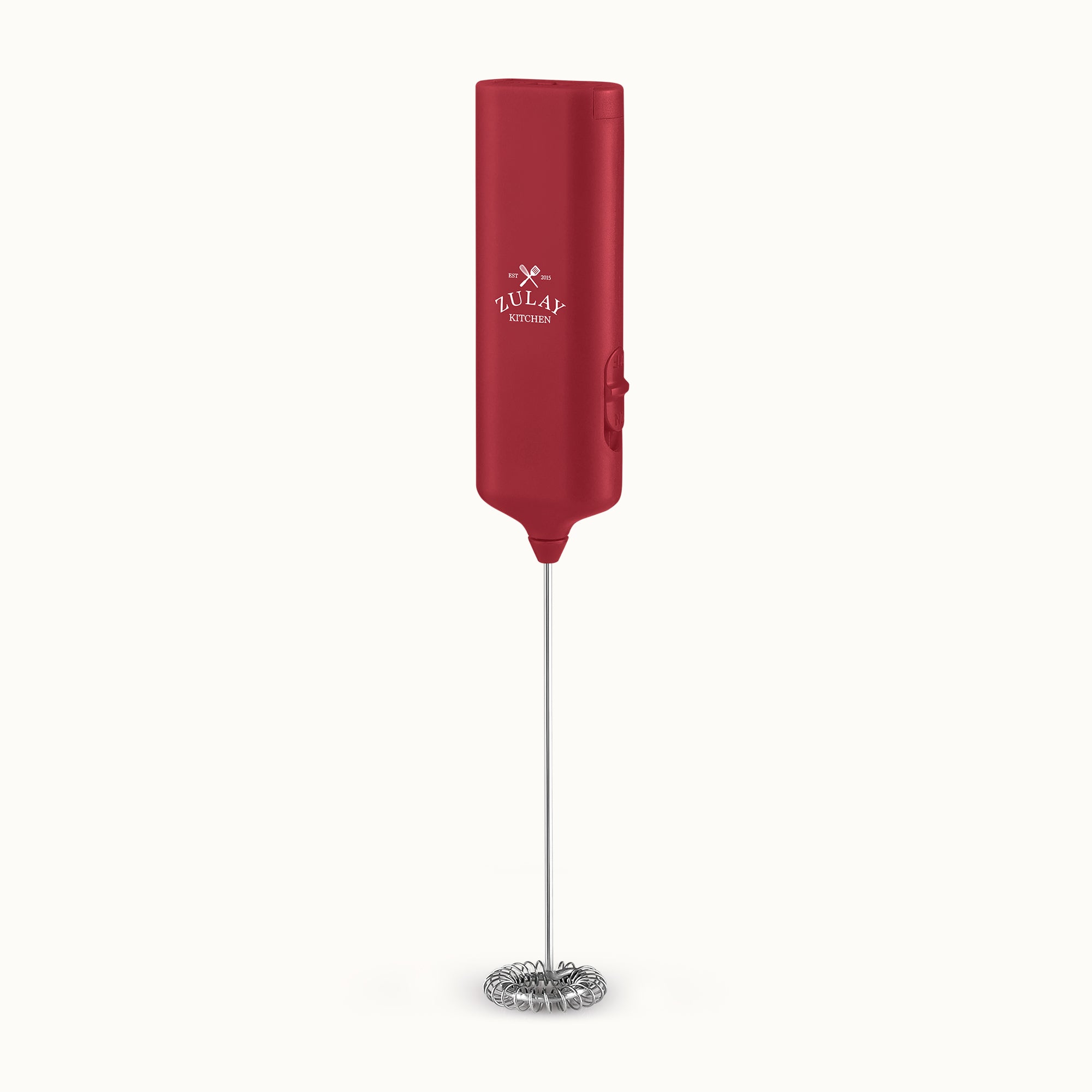 Mini Milk Frother-Cranberry by Zulay Kitchen