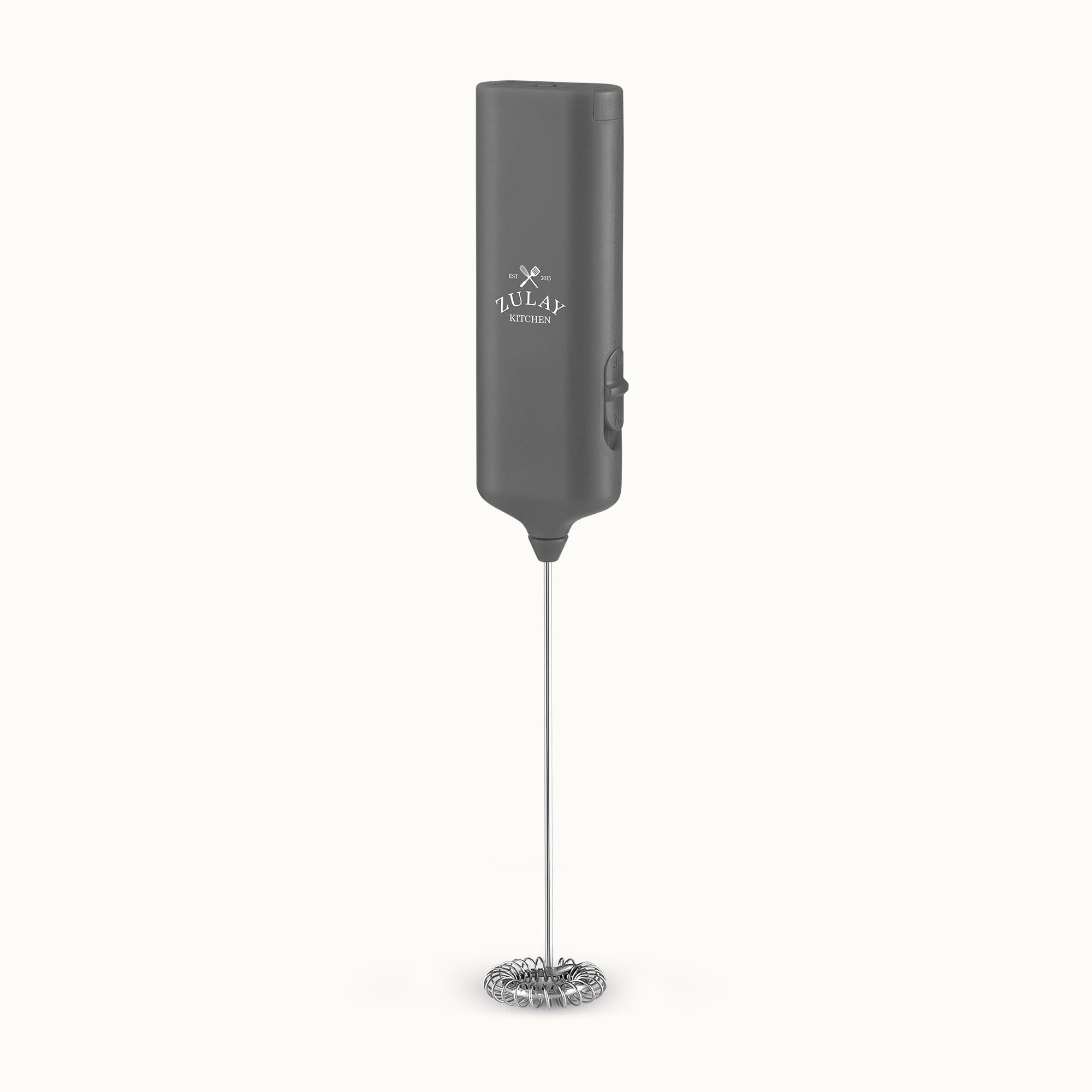 Mini Milk Frother - Graphite by Zulay Kitchen