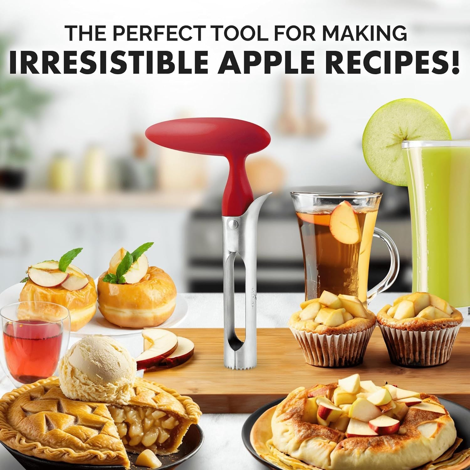 Super Durable and Fun Apple Corer by Zulay Kitchen