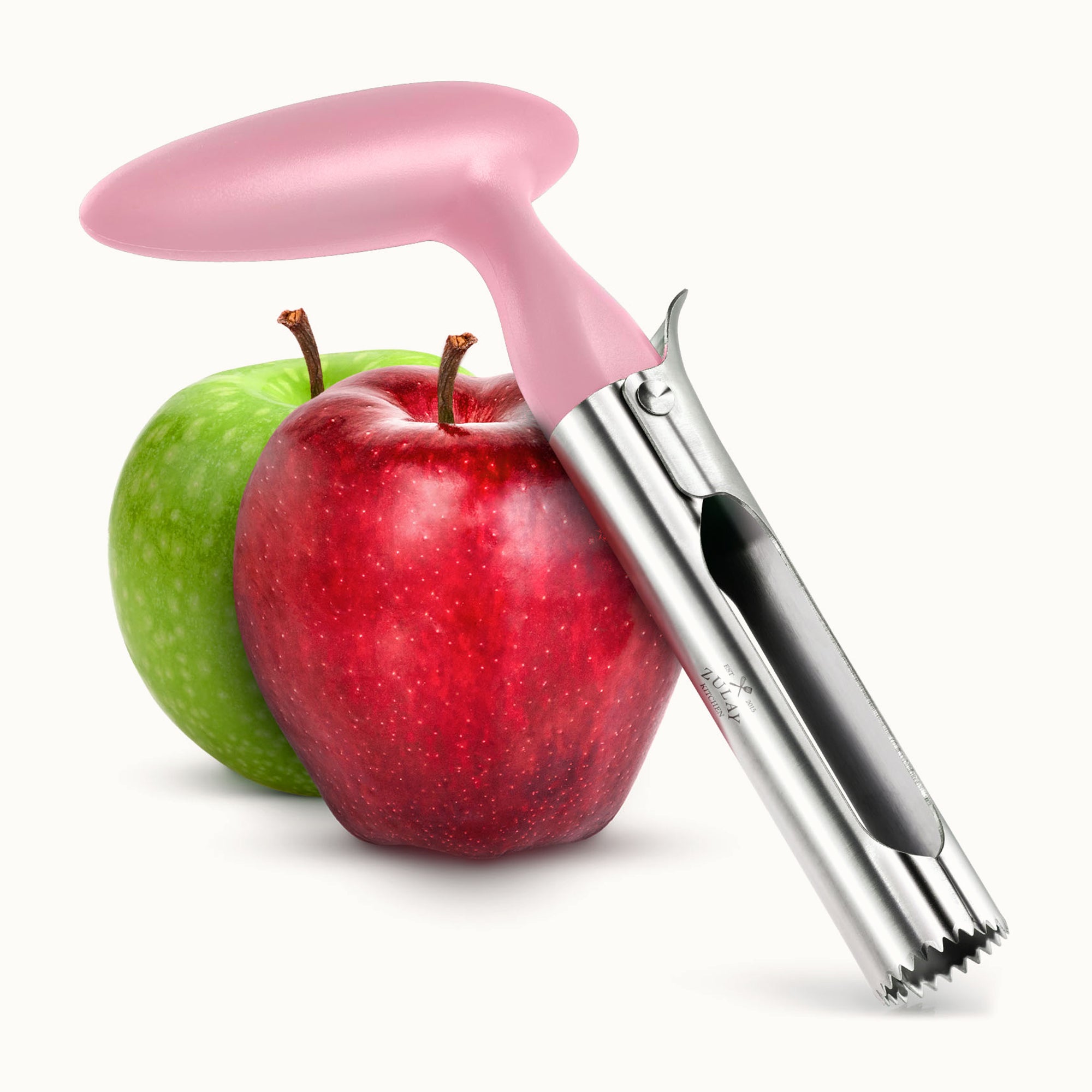 Zulay Kitchen Premium Apple Corer-Pink by Zulay Kitchen