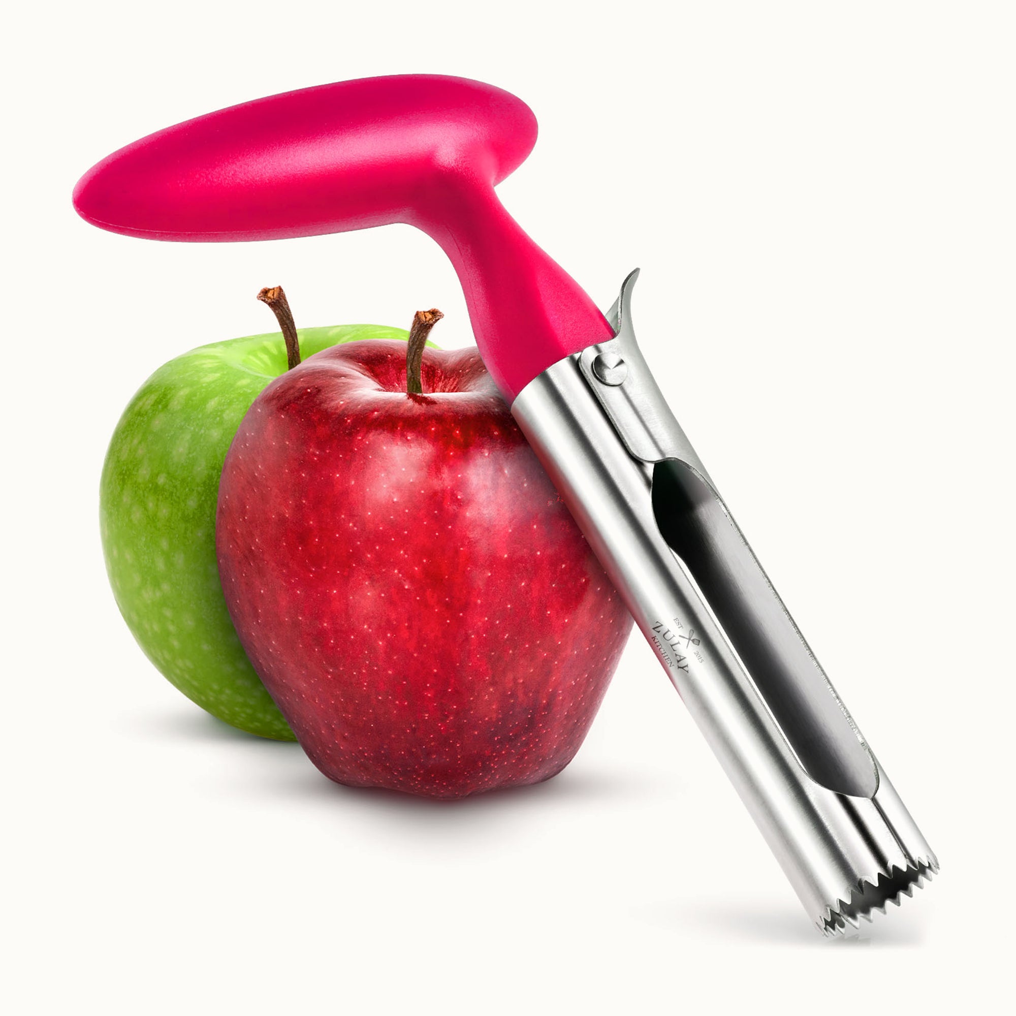 Zulay Kitchen Premium Apple Corer-Magenta by Zulay Kitchen