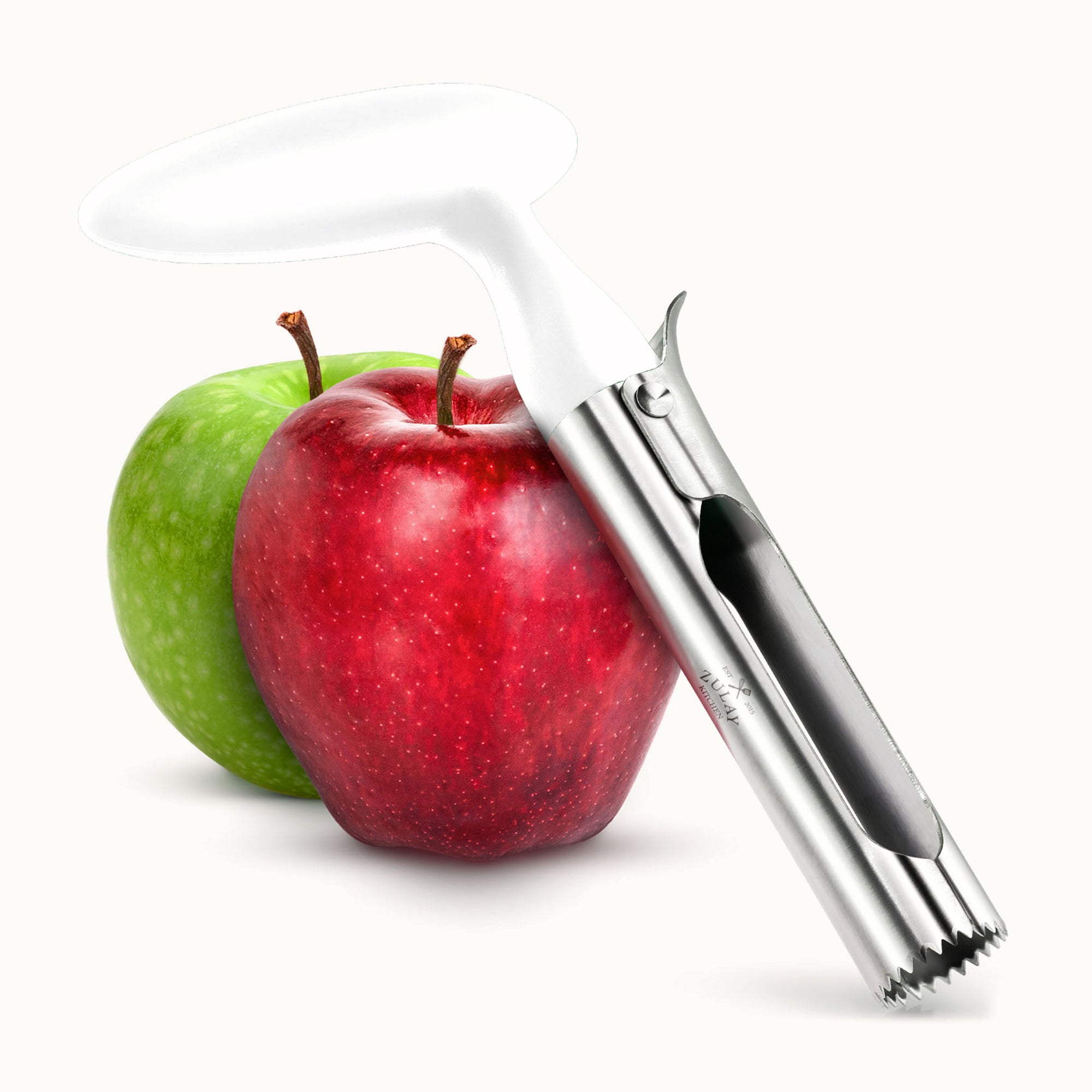 Zulay Kitchen Premium Apple Corer-White by Zulay Kitchen