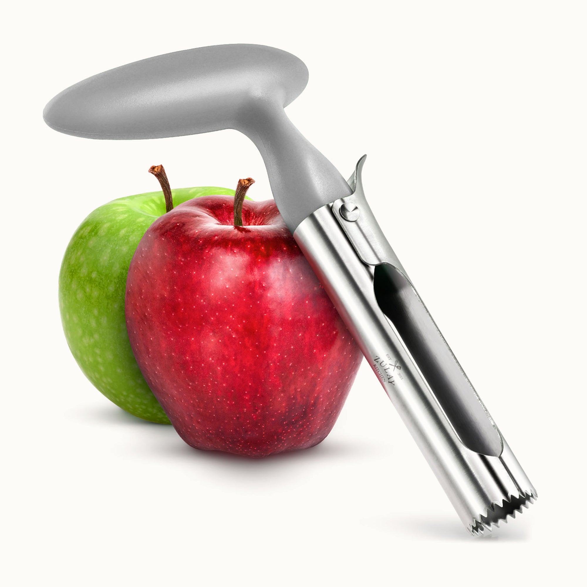 Zulay Kitchen Premium Apple Corer-Light Gray by Zulay Kitchen