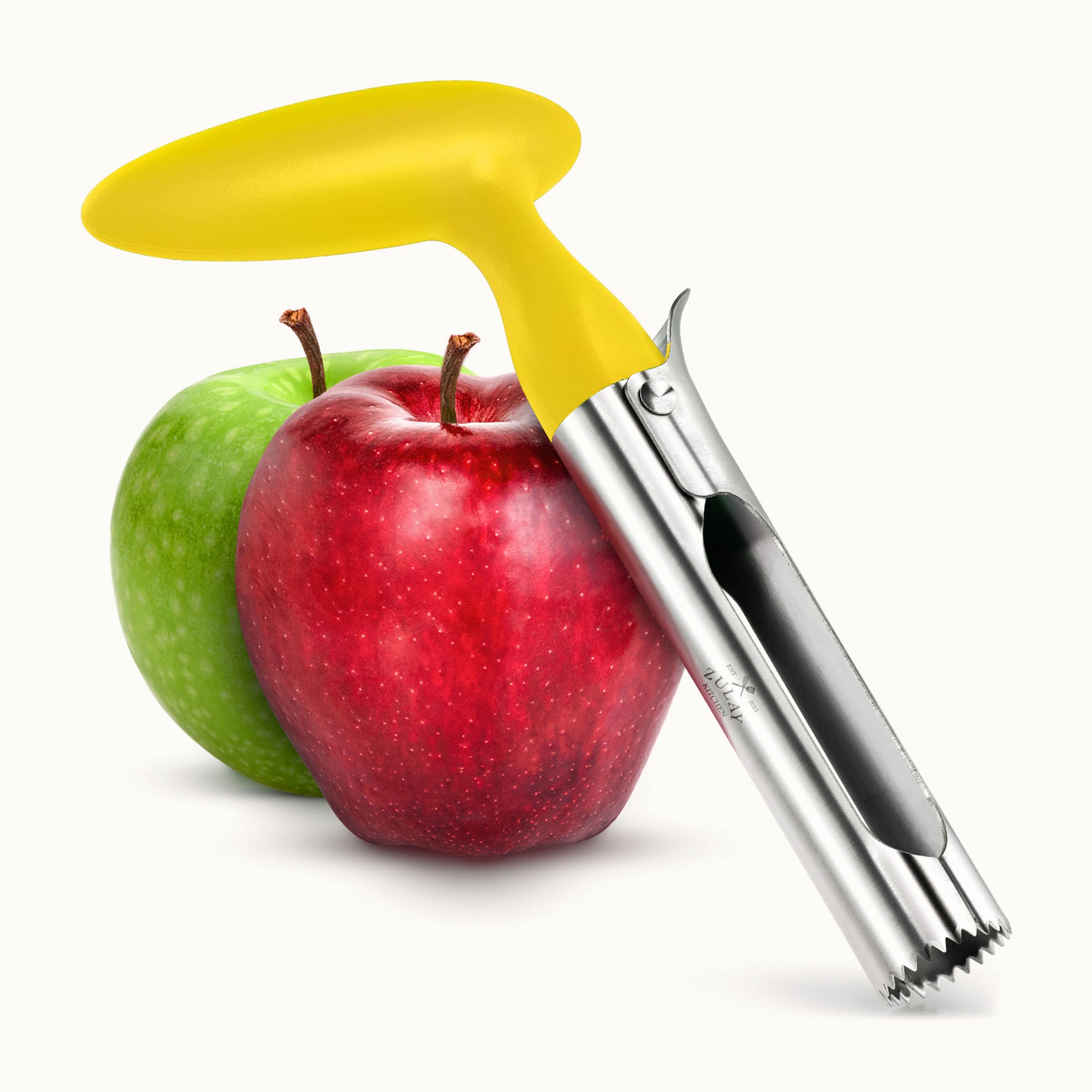 Zulay Kitchen Premium Apple Corer-Yellow by Zulay Kitchen