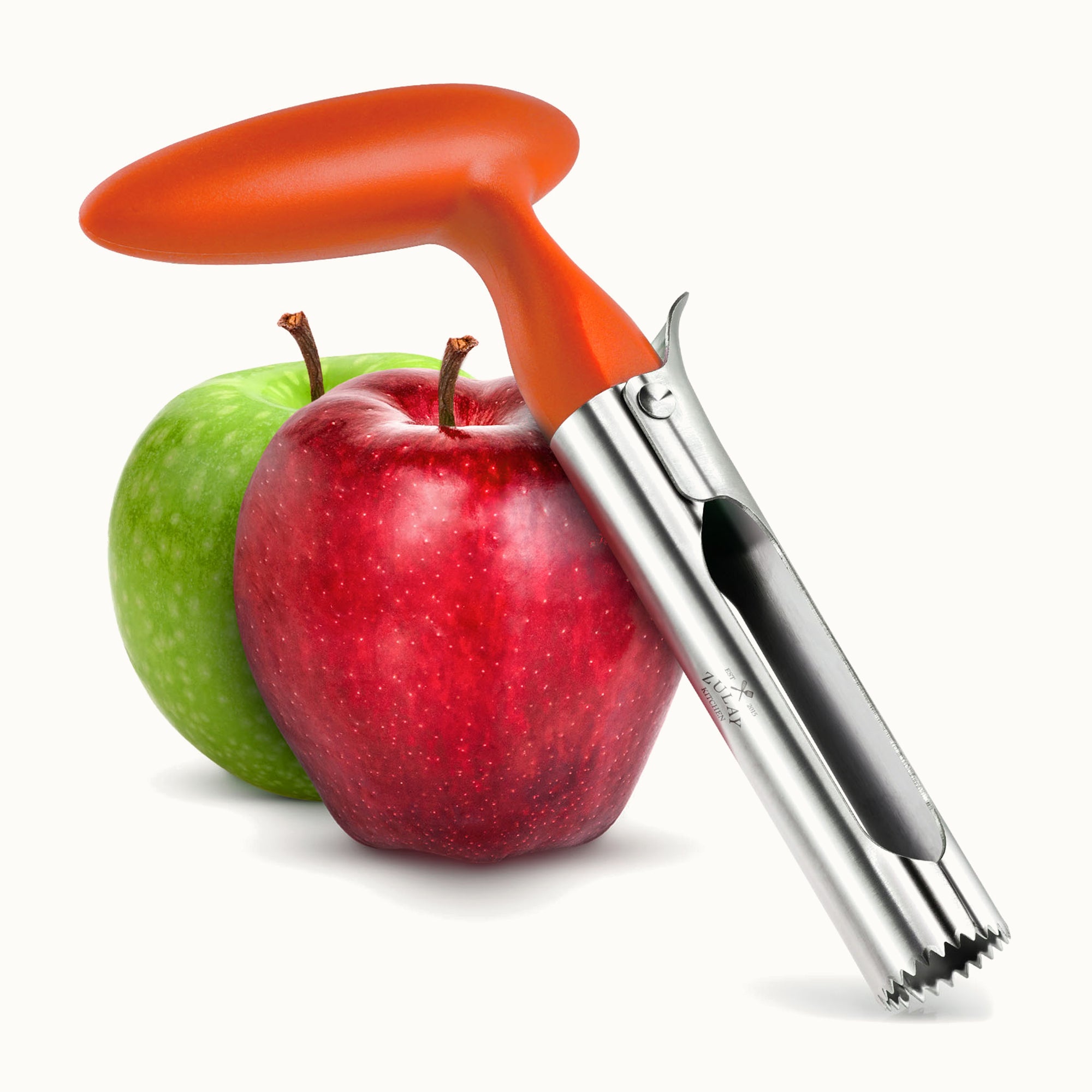 Zulay Kitchen Premium Apple Corer-Orange by Zulay Kitchen