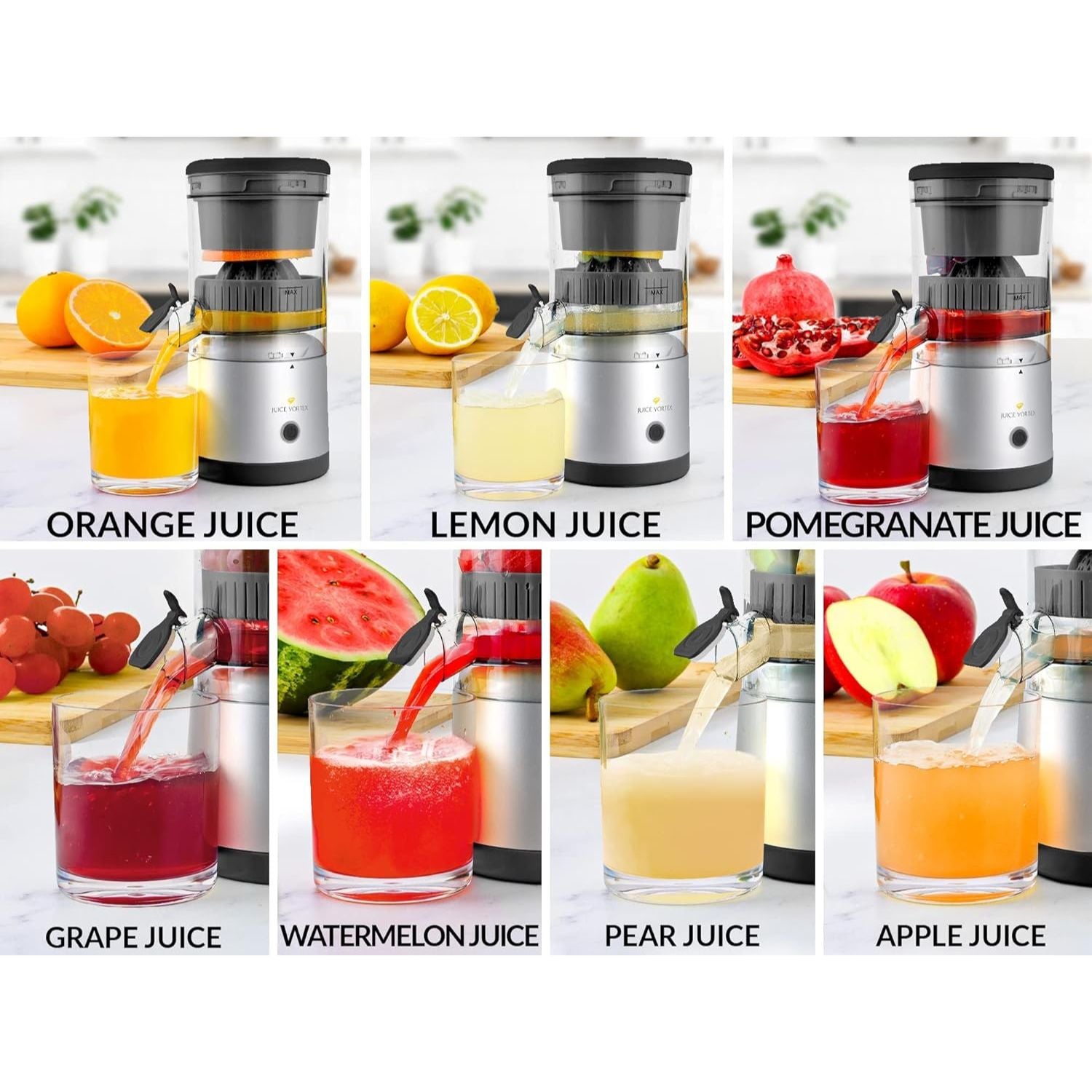 Portable & Powerful Vortex Citrus Juicer by Zulay Kitchen