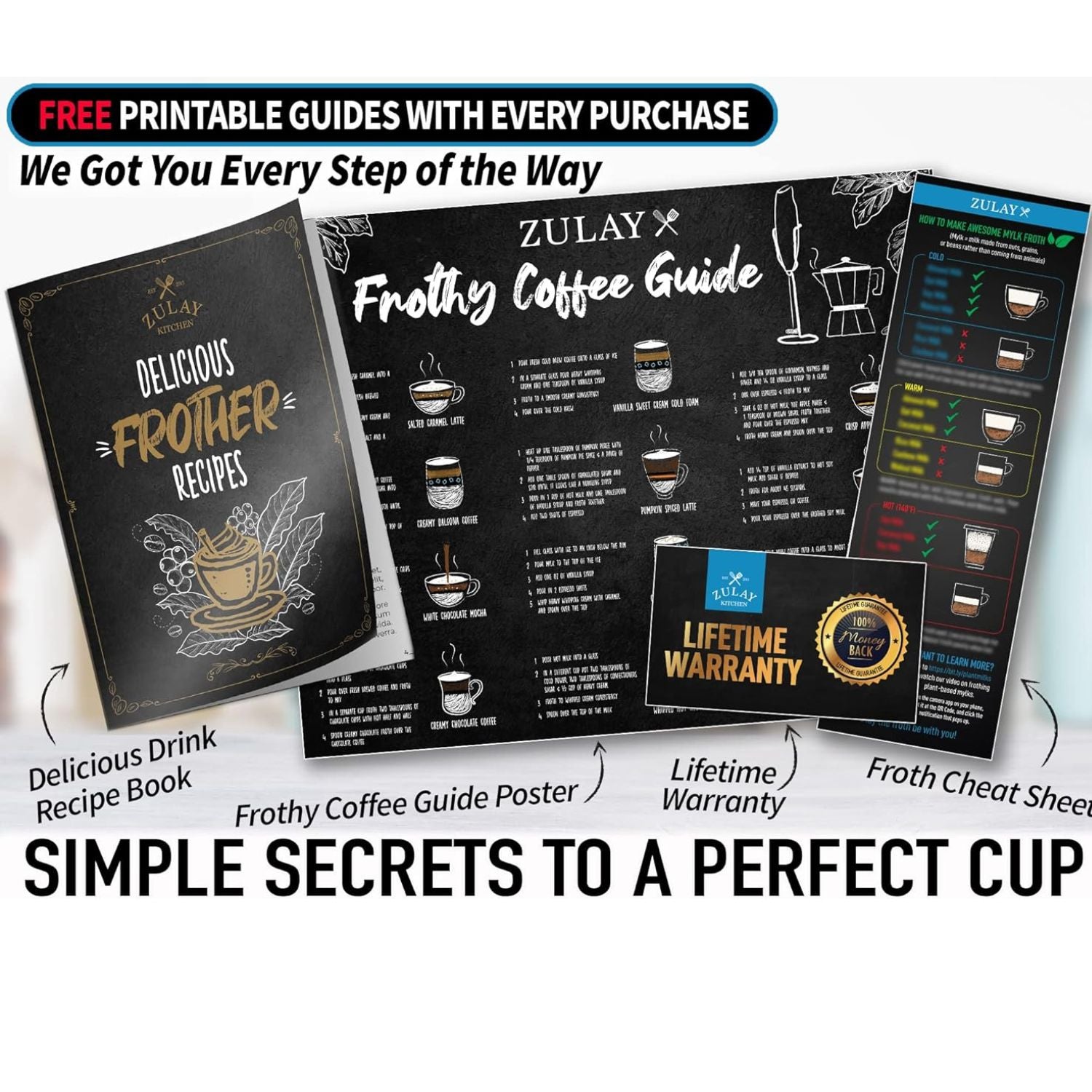 Includes Free Printable Guides with Each Purchase by Zulay Kitchen