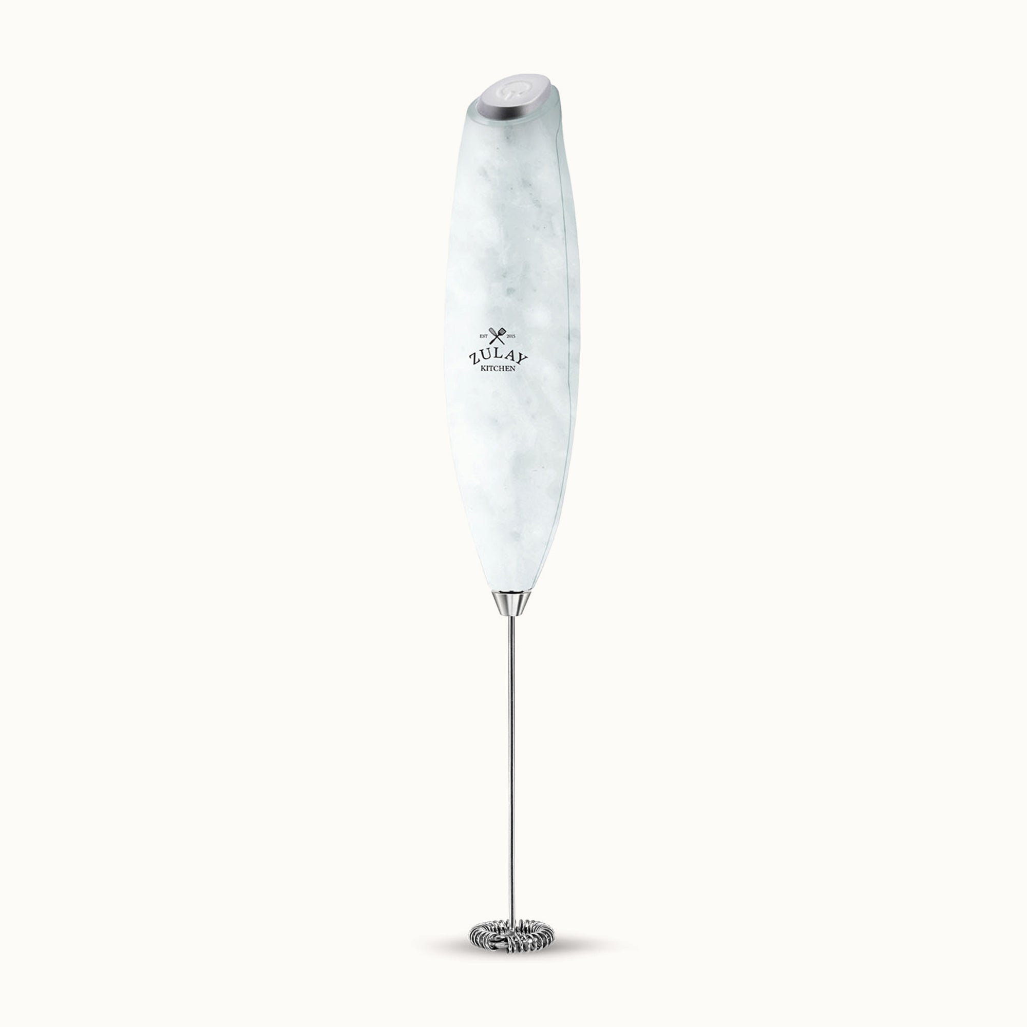 Zulay Milk Frother (Without Stand)-Quartz by Zulay Kitchen