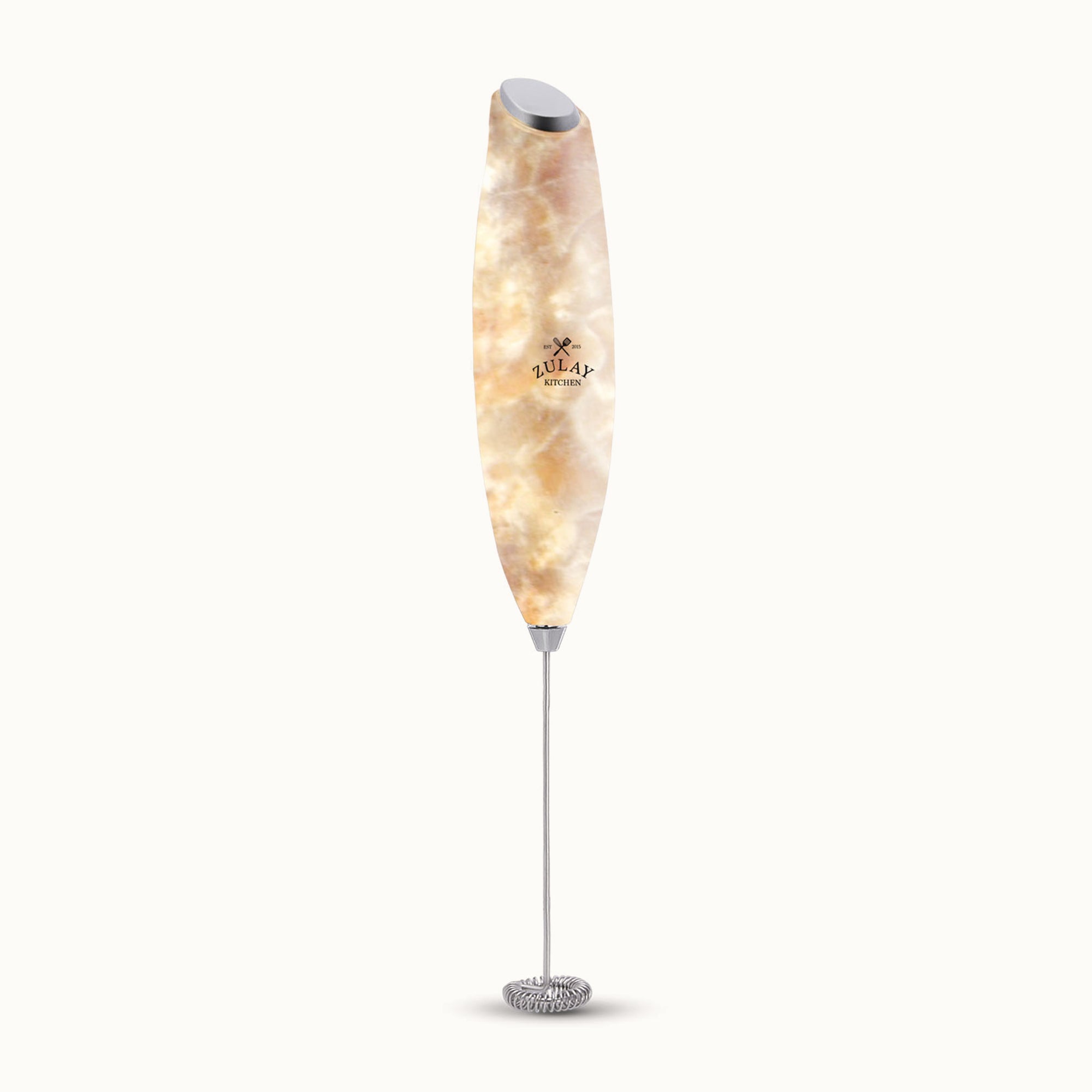 Zulay Milk Frother (Without Stand)-Granite by Zulay Kitchen