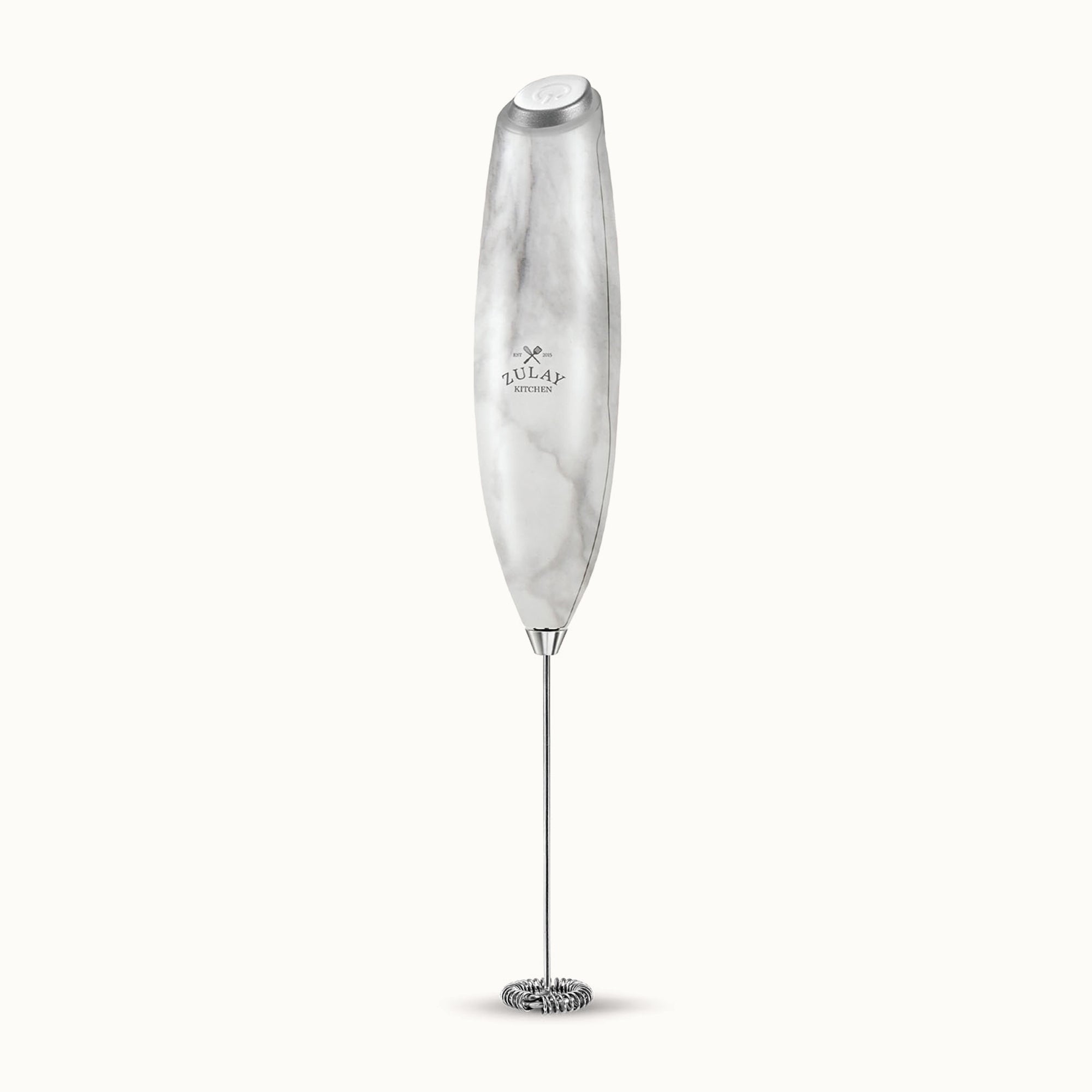 Zulay Milk Frother (Without Stand)-Marble by Zulay Kitchen