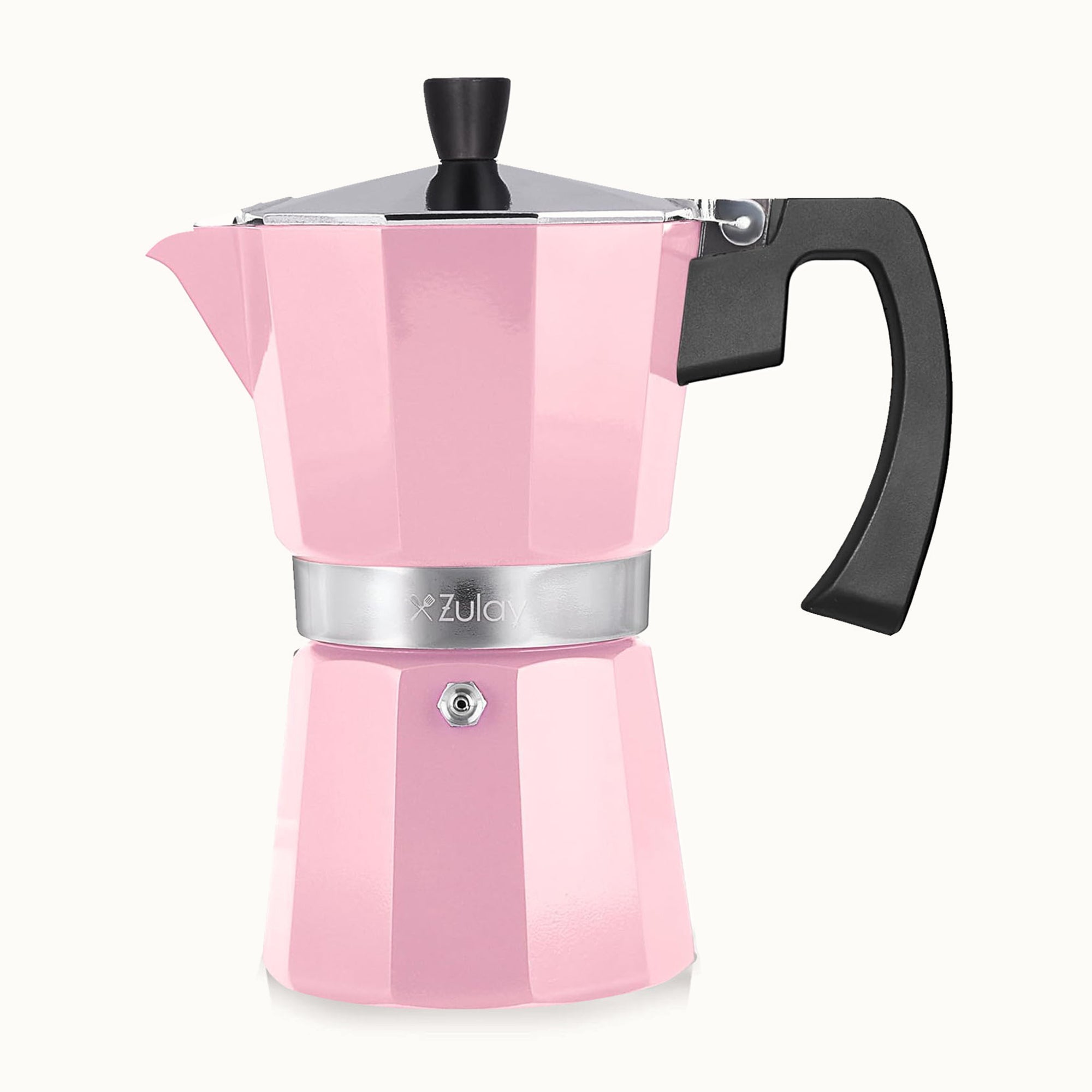Moka Pot Espresso Maker - 6 Cups Pink by Zulay Kitchen