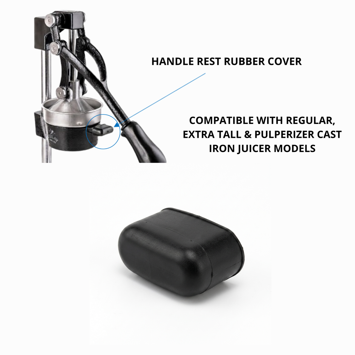 Zulay Kitchen - Handle Rest Rubber Cover