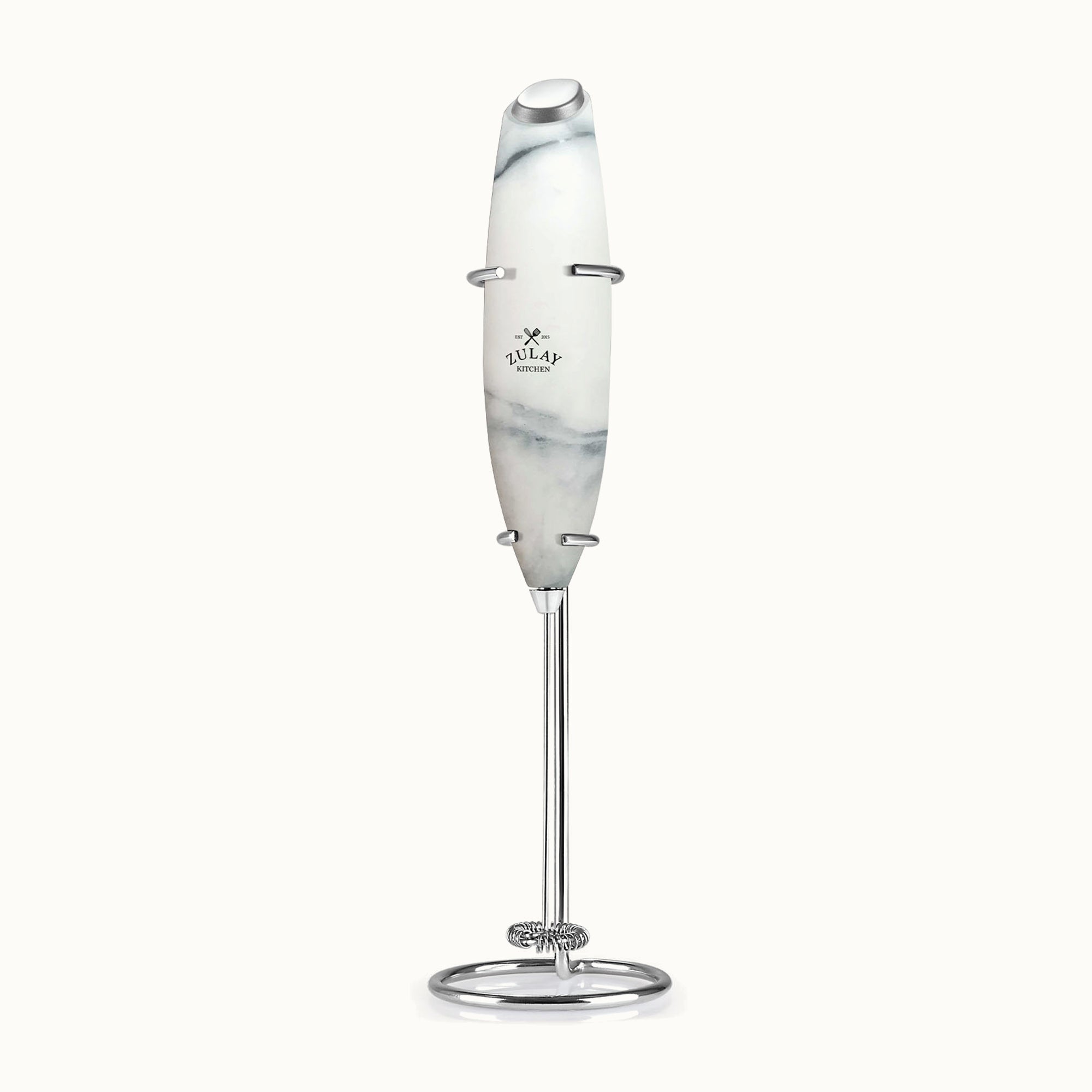 Zulay Kitchen Milk Frother With Stand-Quartz by Zulay Kitchen