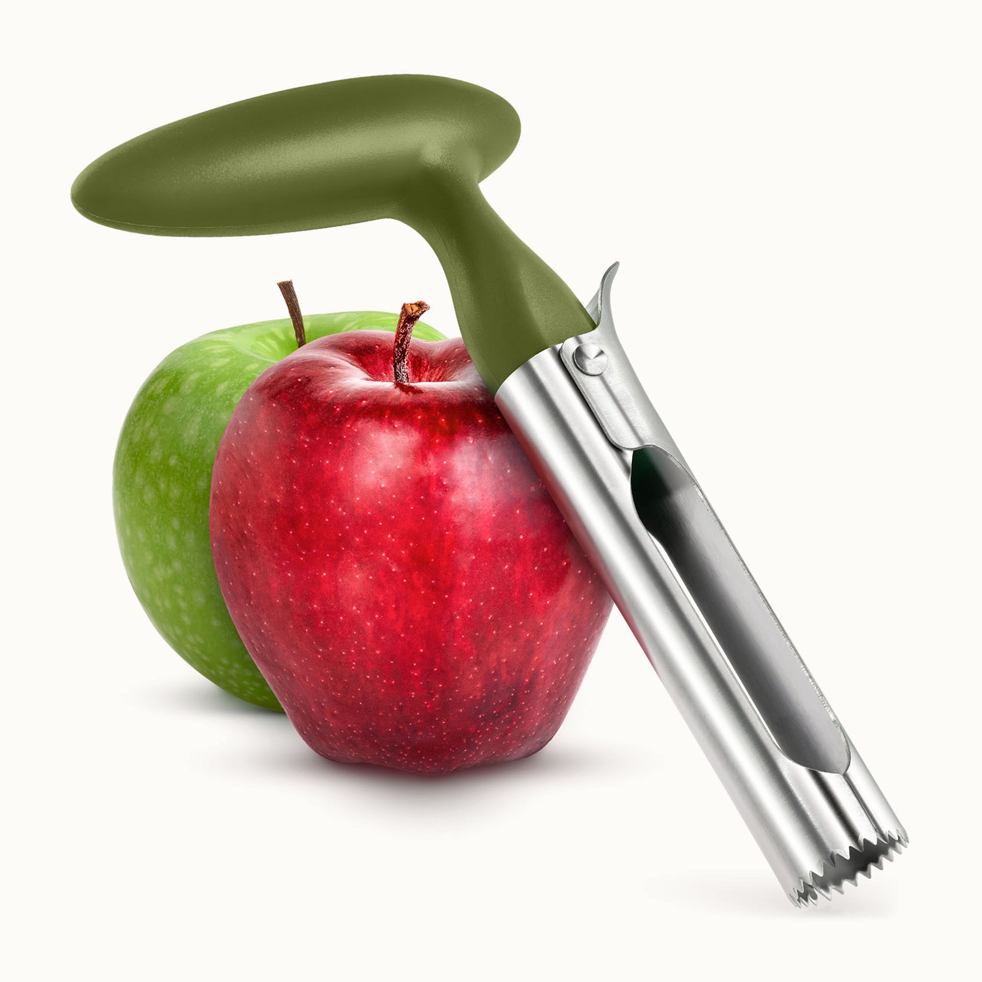 Zulay Kitchen Premium Apple Corer-Olive Green by Zulay Kitchen