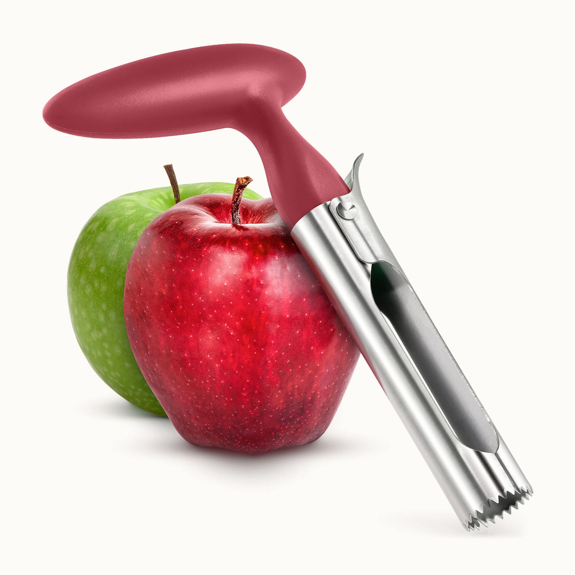 Zulay Kitchen Premium Apple Corer-Cranberry by Zulay Kitchen
