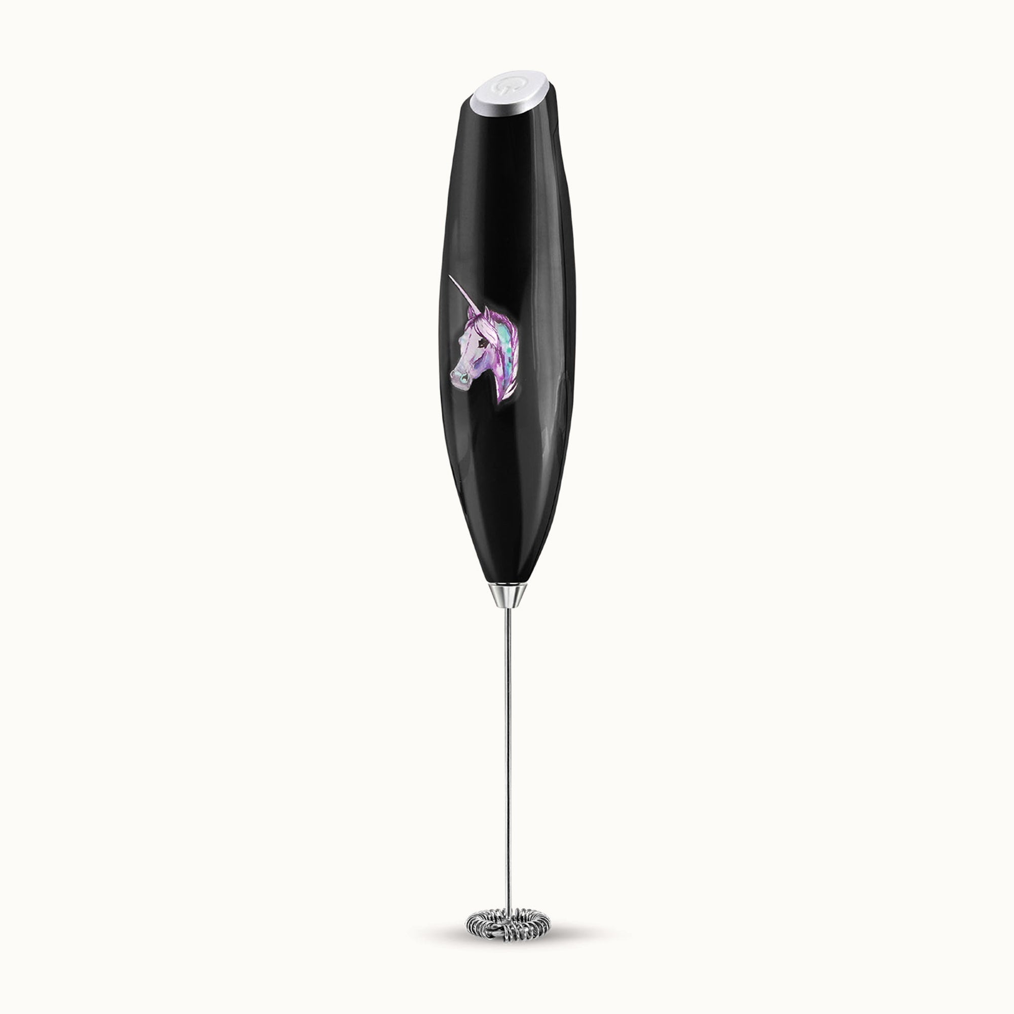 Zulay Milk Frother (Without Stand)-Unicorn Black by Zulay Kitchen