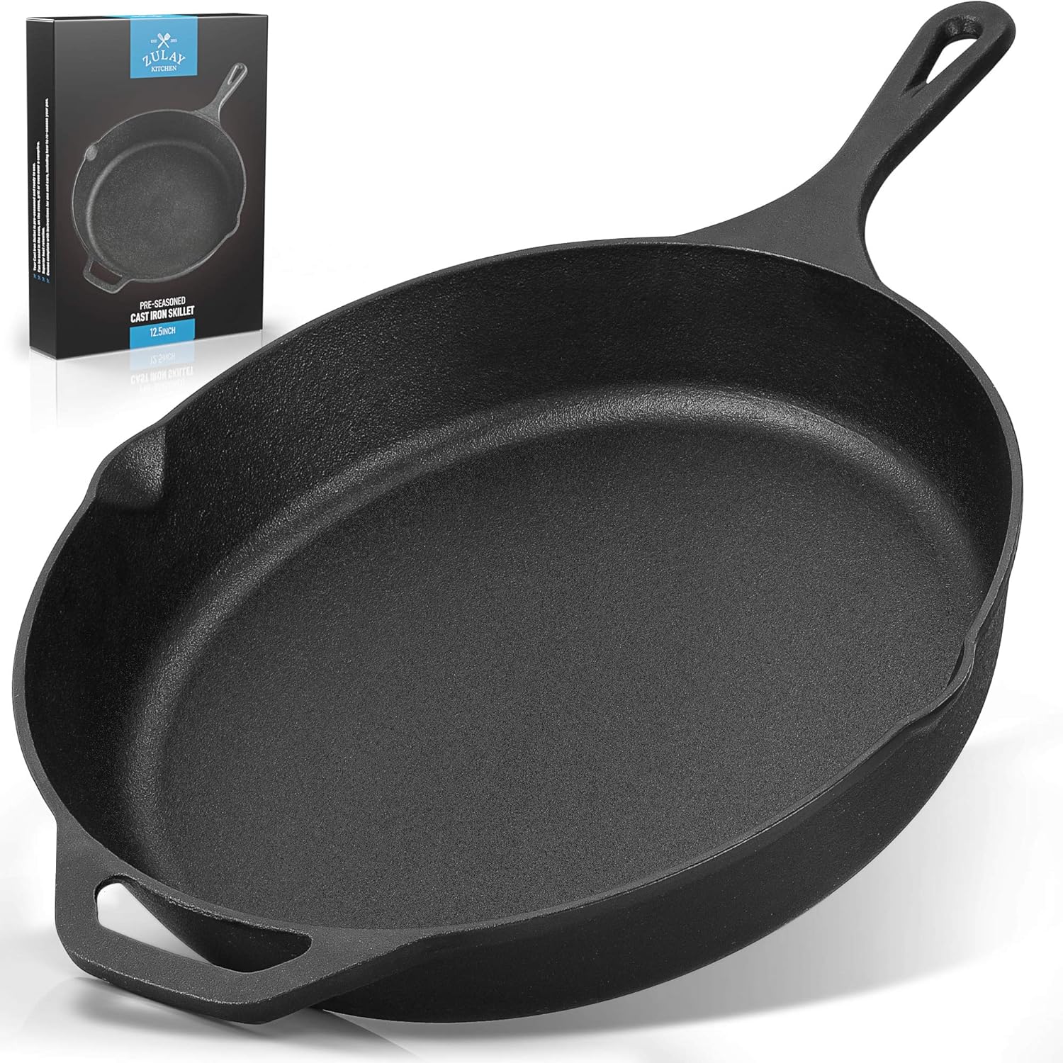 Cast Iron Skillet by Zulay Kitchen