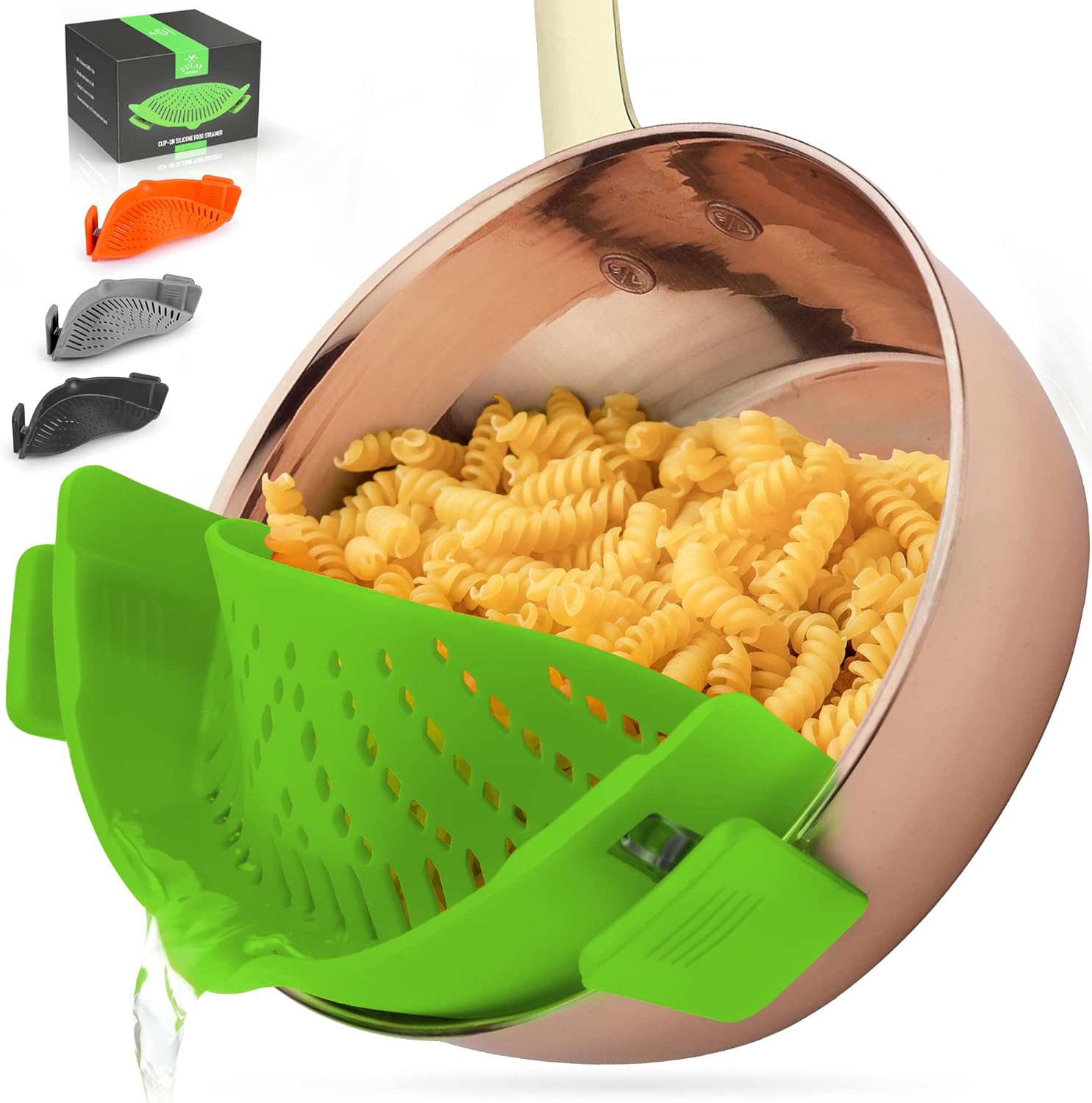 Silicone Pot Strainer by Zulay Kitchen