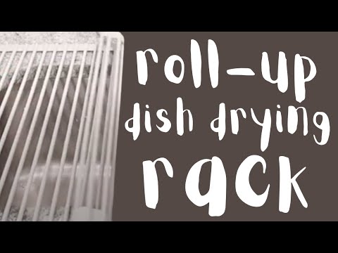 Multi-Purpose Roll-up Dish Drying Rack By Zulay Kitchen
