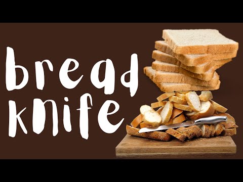 Stronger Serrated Bread Knife by Zulay Kitchen