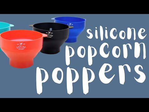 Silicone Popcorn Popper by Zulay Kitchen