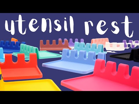 Silicone Utensil Rest by Zulay Kitchen