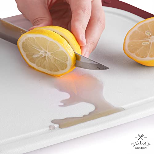 3 Piece Cutting Board Set - Non-Slip, Durable - Mess-free Cooking