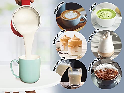 Automatic 4-in-1 Milk Frother Electric Heater
