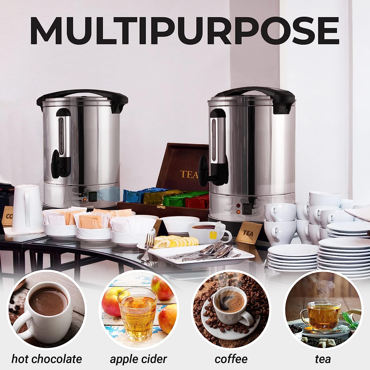 multipurpose commercial coffee urn