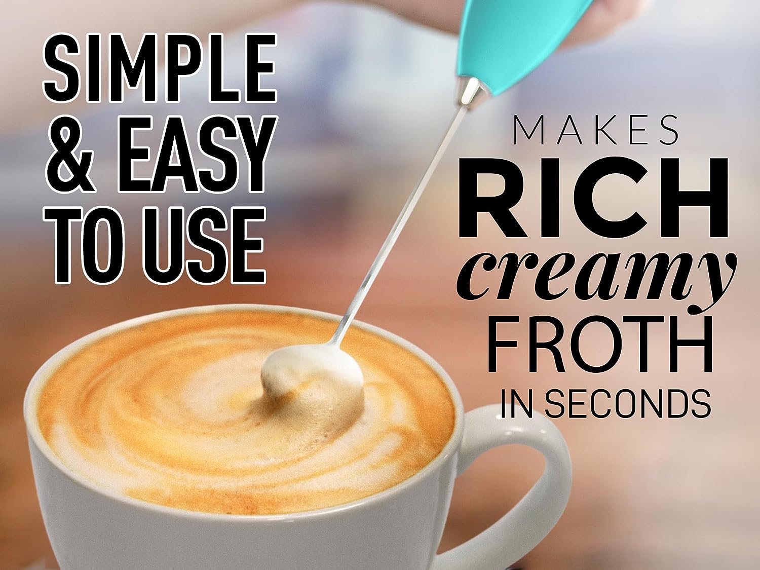 easy to use classic milk frother