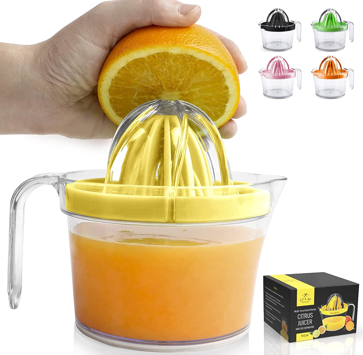 Citrus Juicer Reamer (17oz Capacity) - Zulay KitchenZulay Kitchen