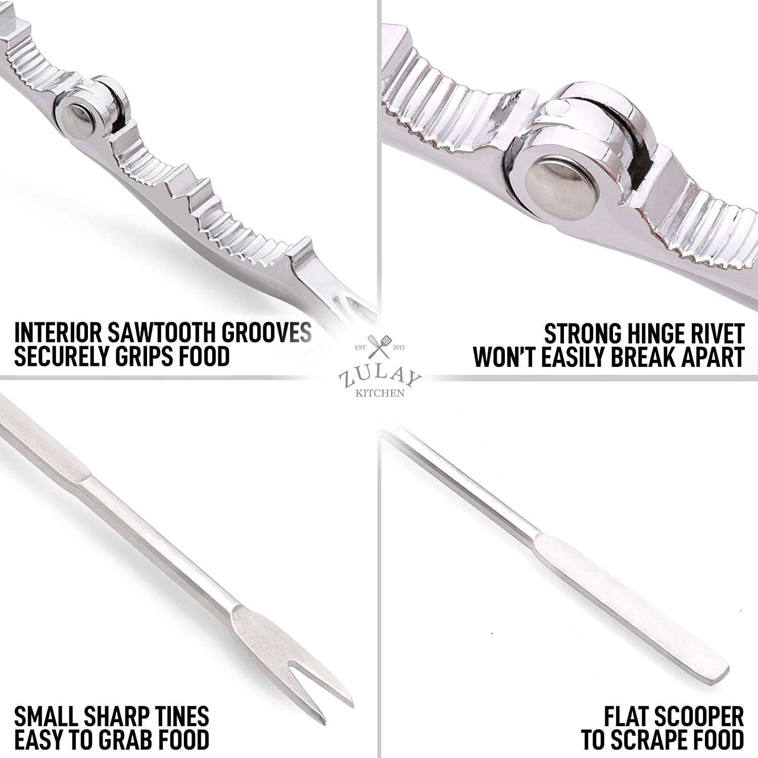 Built to Last Crab Crackers and Tools Set by Zulay Kitchen