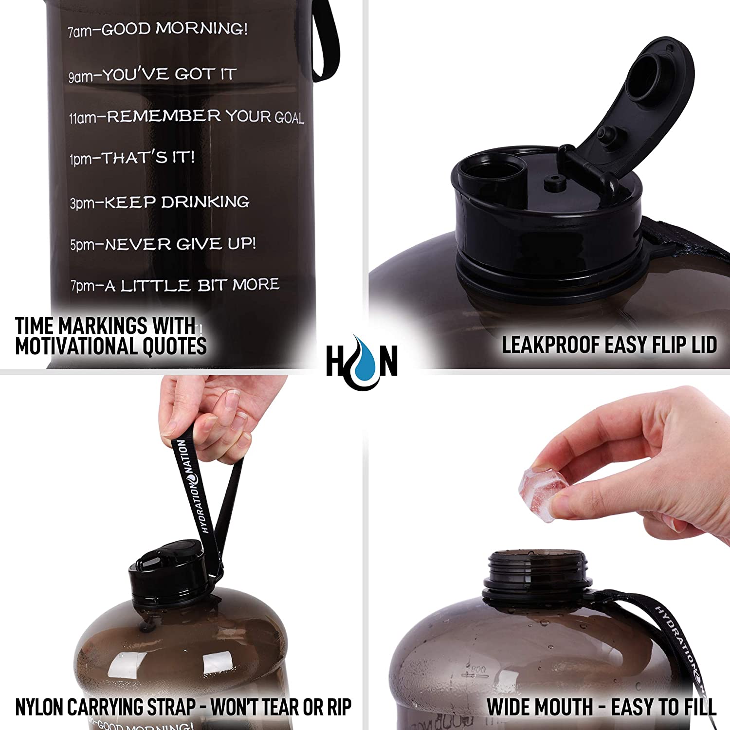 Leak Proof Water Bottle by Zulay Kitchen