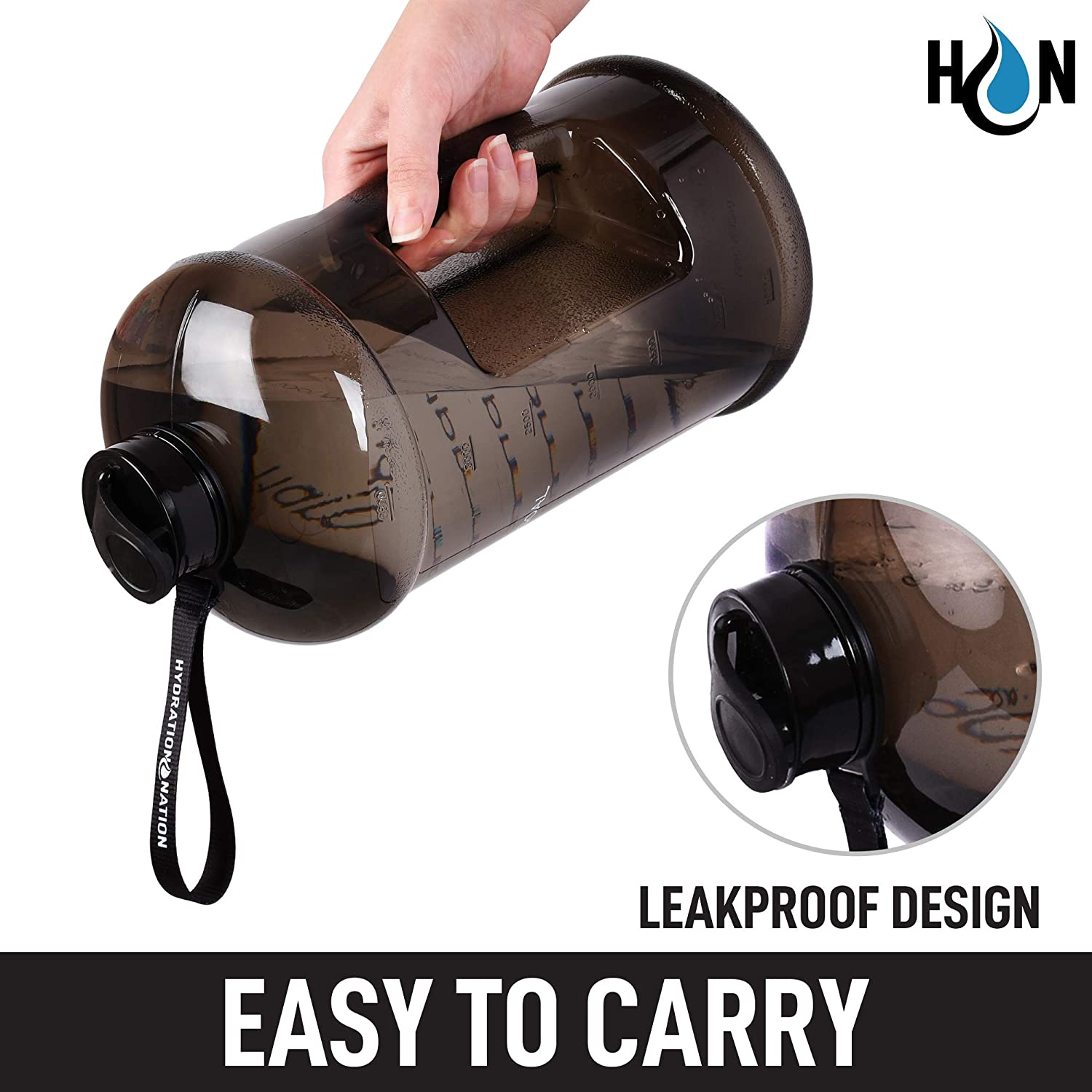 Easy to Carry Water Bottle by Zulay Kitchen