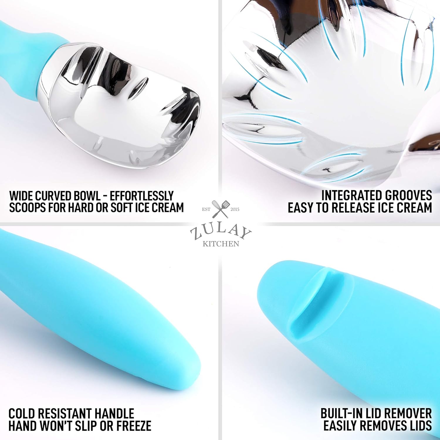 Versatile Ice Cream Scooper by Zulay Kitchen