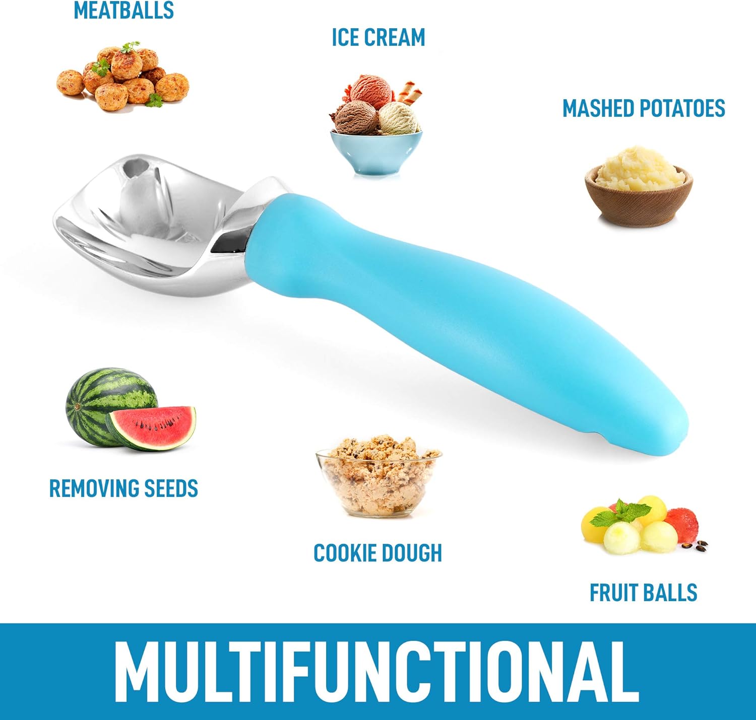 Multifunctional Ice Cream Scooper by Zulay Kitchen