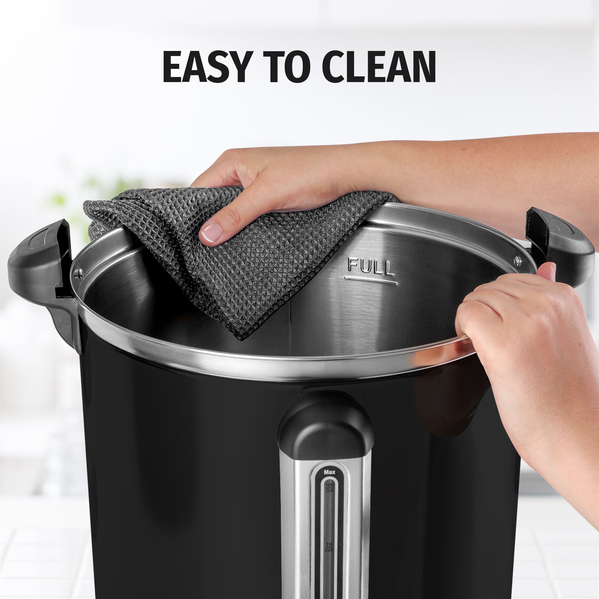 Easy to Clean Commercial Coffee Urn by Zulay Kitchen