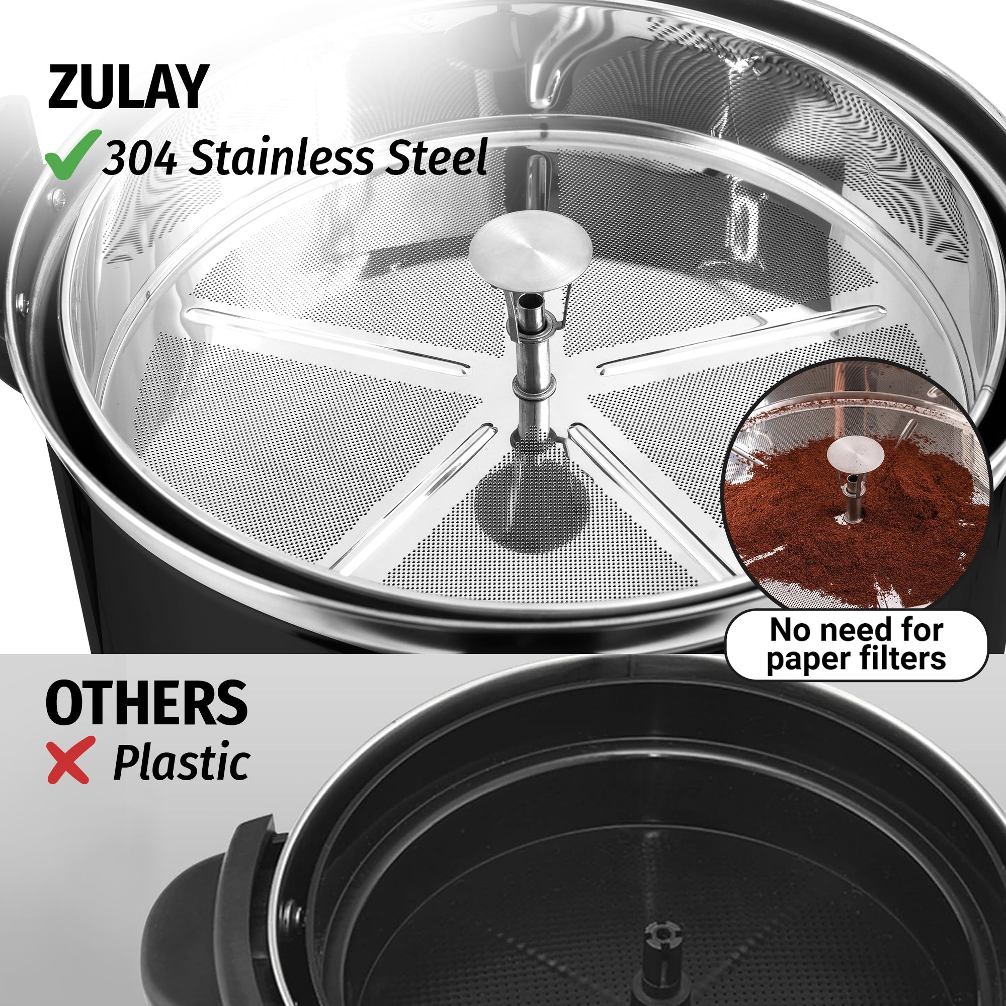 Stainless Steel Commercial Coffee Urn by Zulay Kitchen