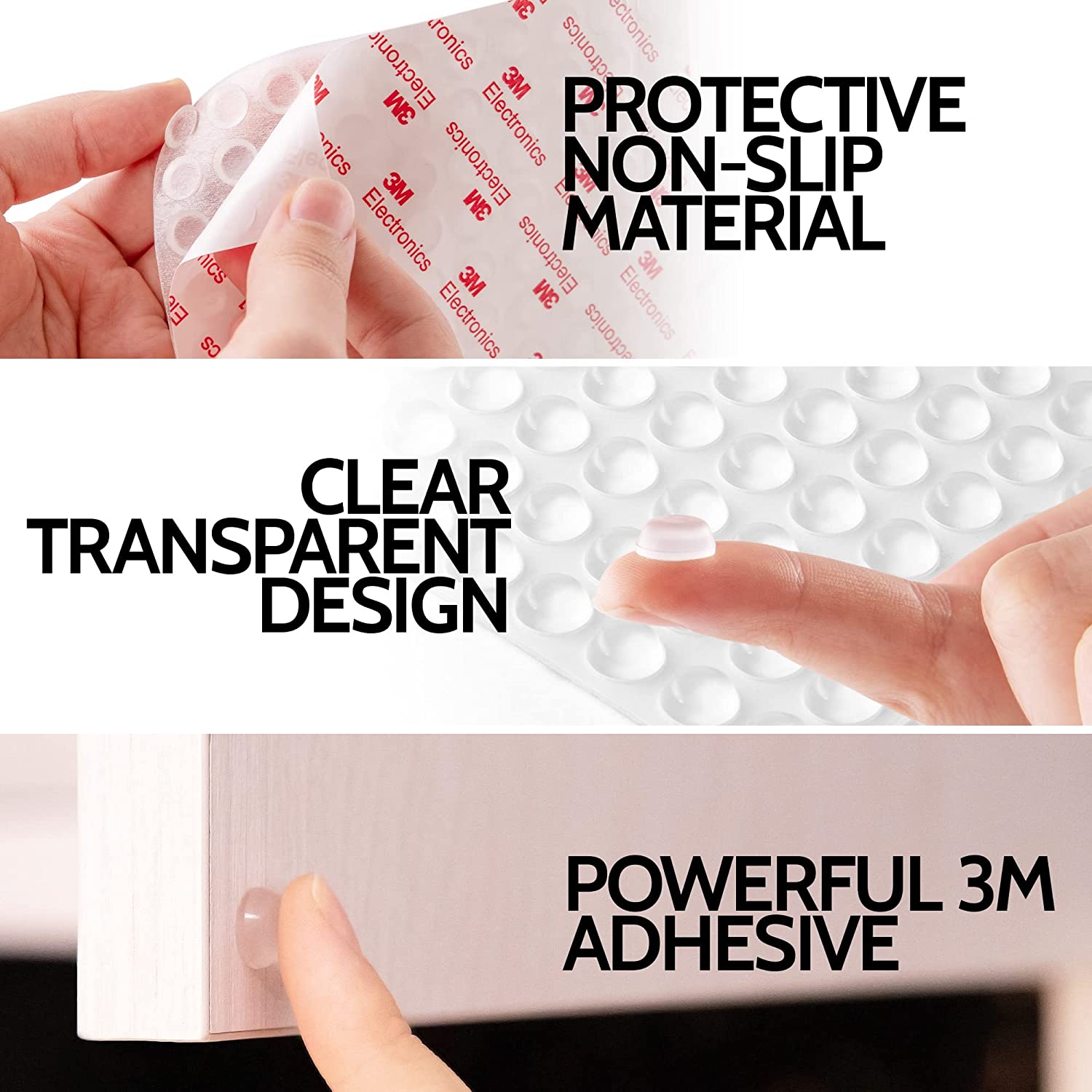 Self-Adhesive Bumper Pads by Zulay Kitchen