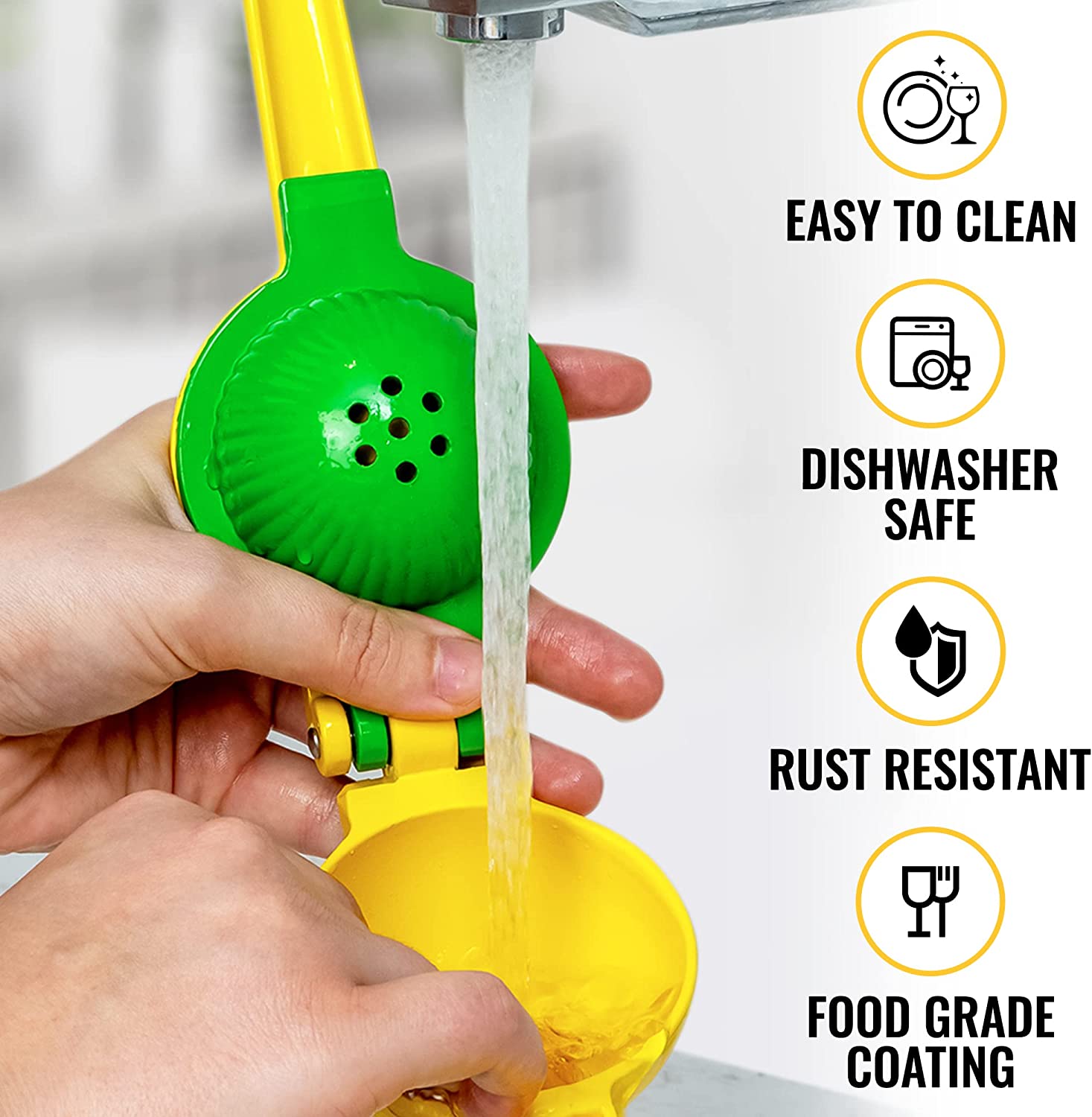 Easy to Clean 2-in-1 Lemon Squeezer by Zulay Kitchen