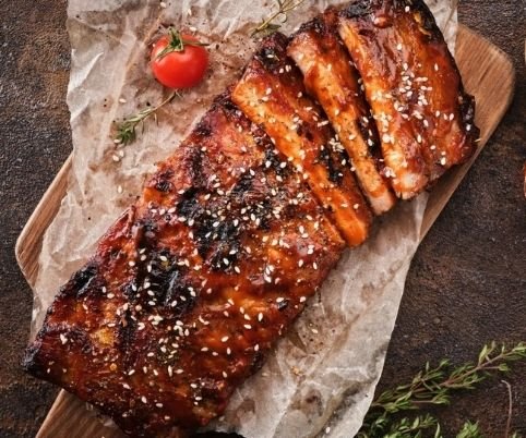 Baked Barbecue Pork Ribs - Zulay Kitchen